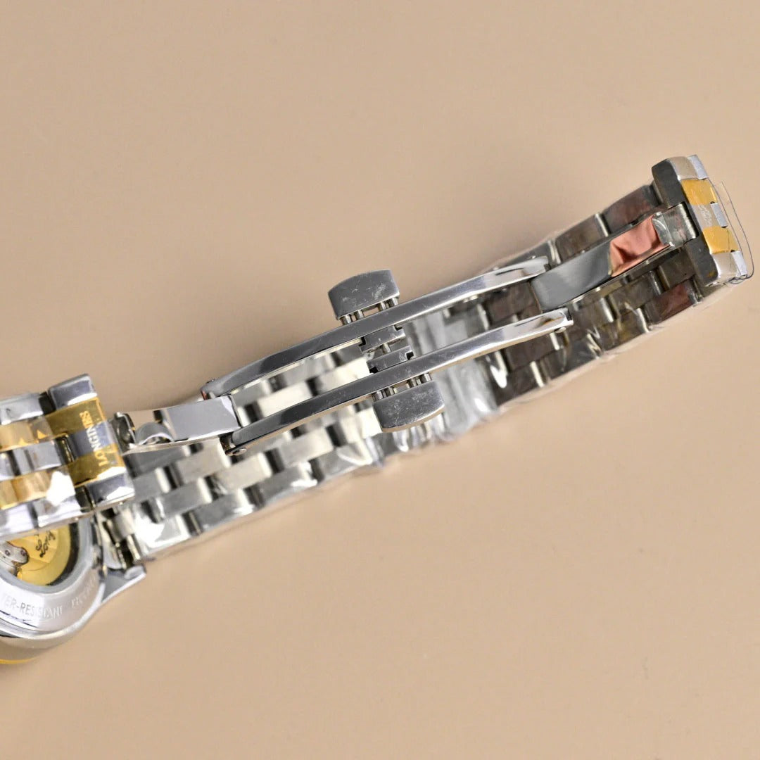 Longines Flagship 28mm Sliver Case Steel Gold