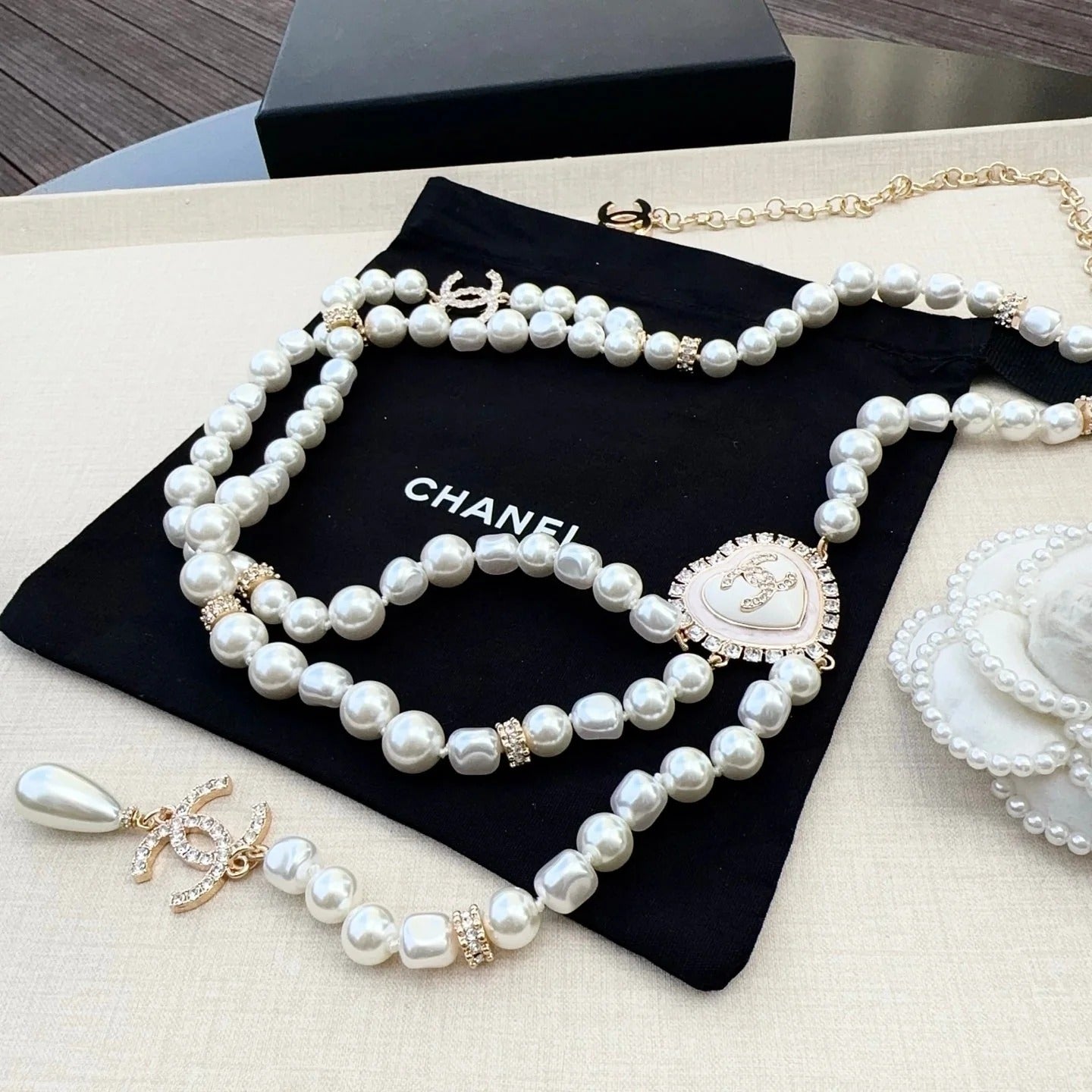 Chanel 2026 Spiral Bow Waist Chain Belt