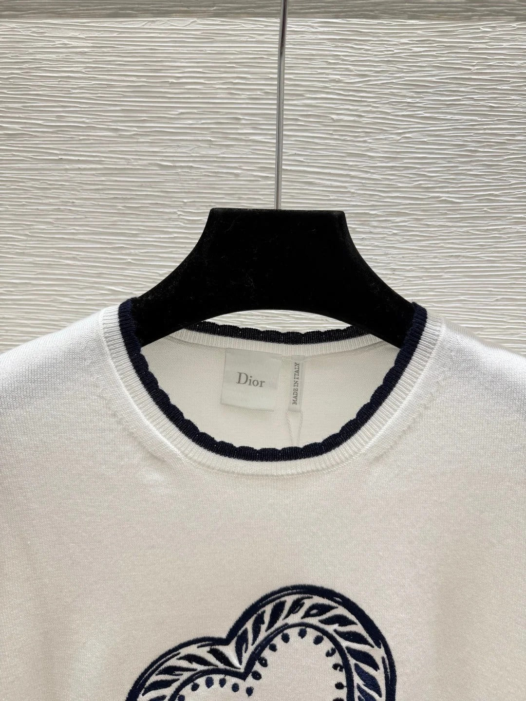 Dior 2026 Knit Short-sleeved Top Wool 757396