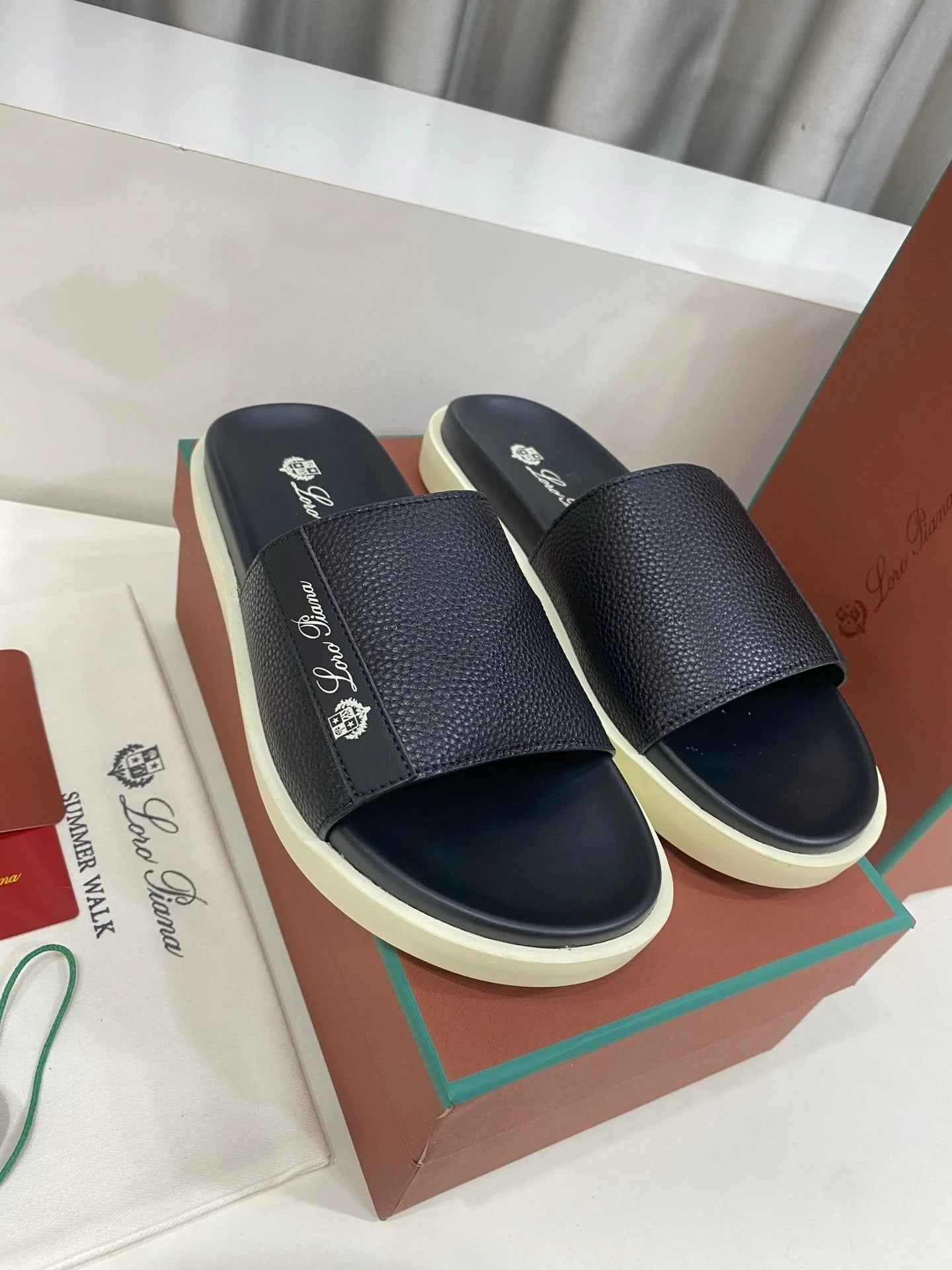 Loro Piana 2026 Slipper Suede Leather 911320