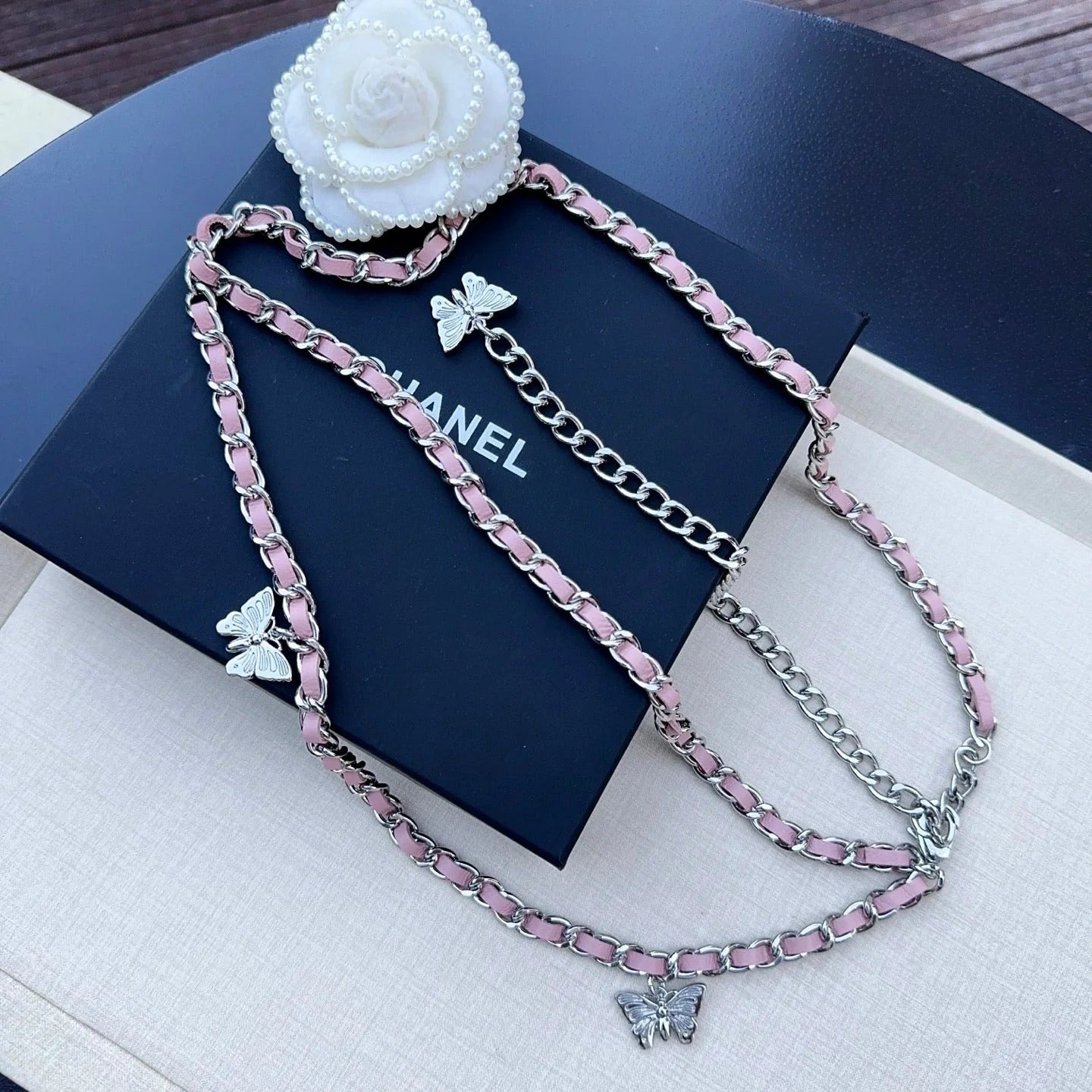 Chanel 2026 Butterfly Charm Belt 213864