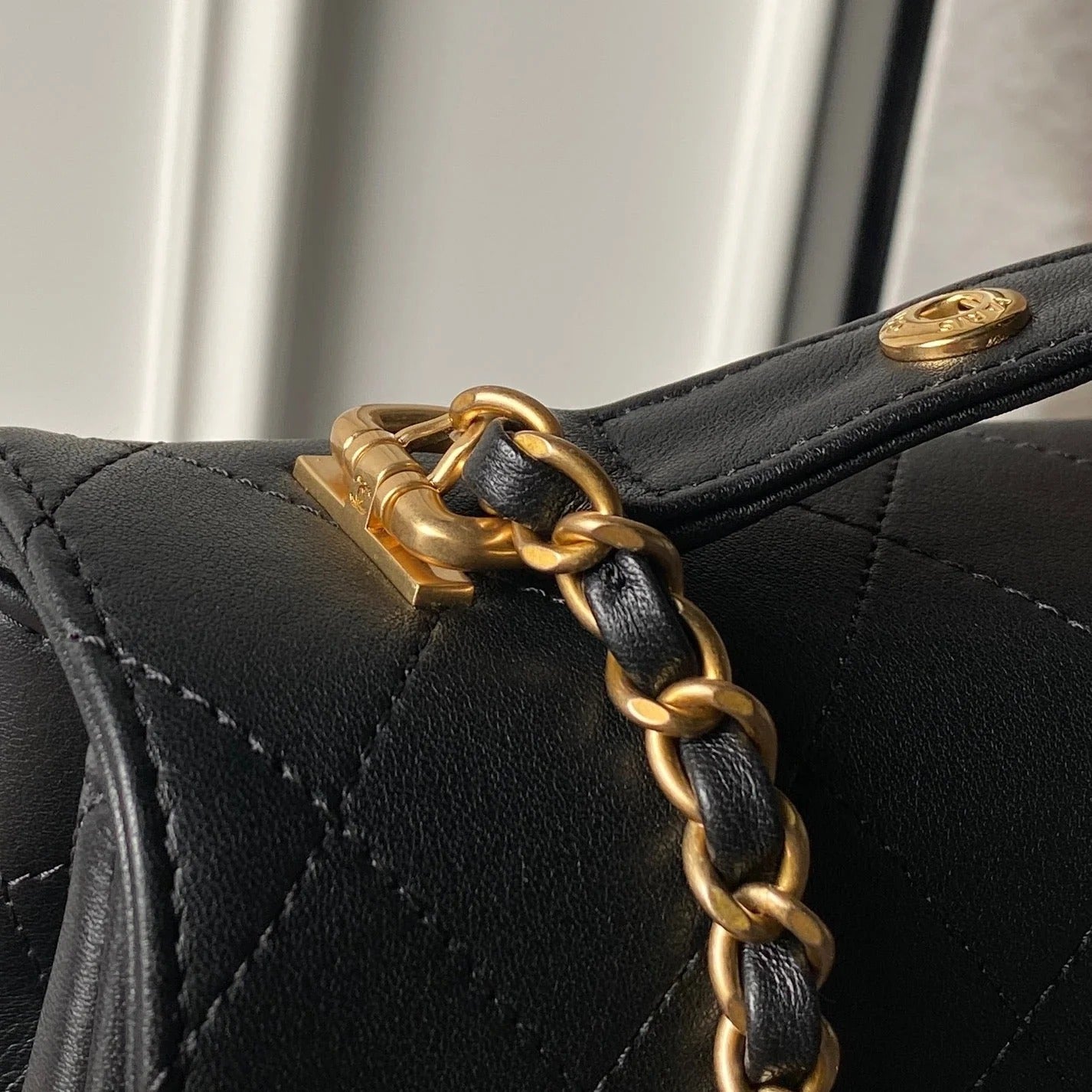 Chanel 2026 Flap Bag 29cm Black Calfskin with Gold Hardware