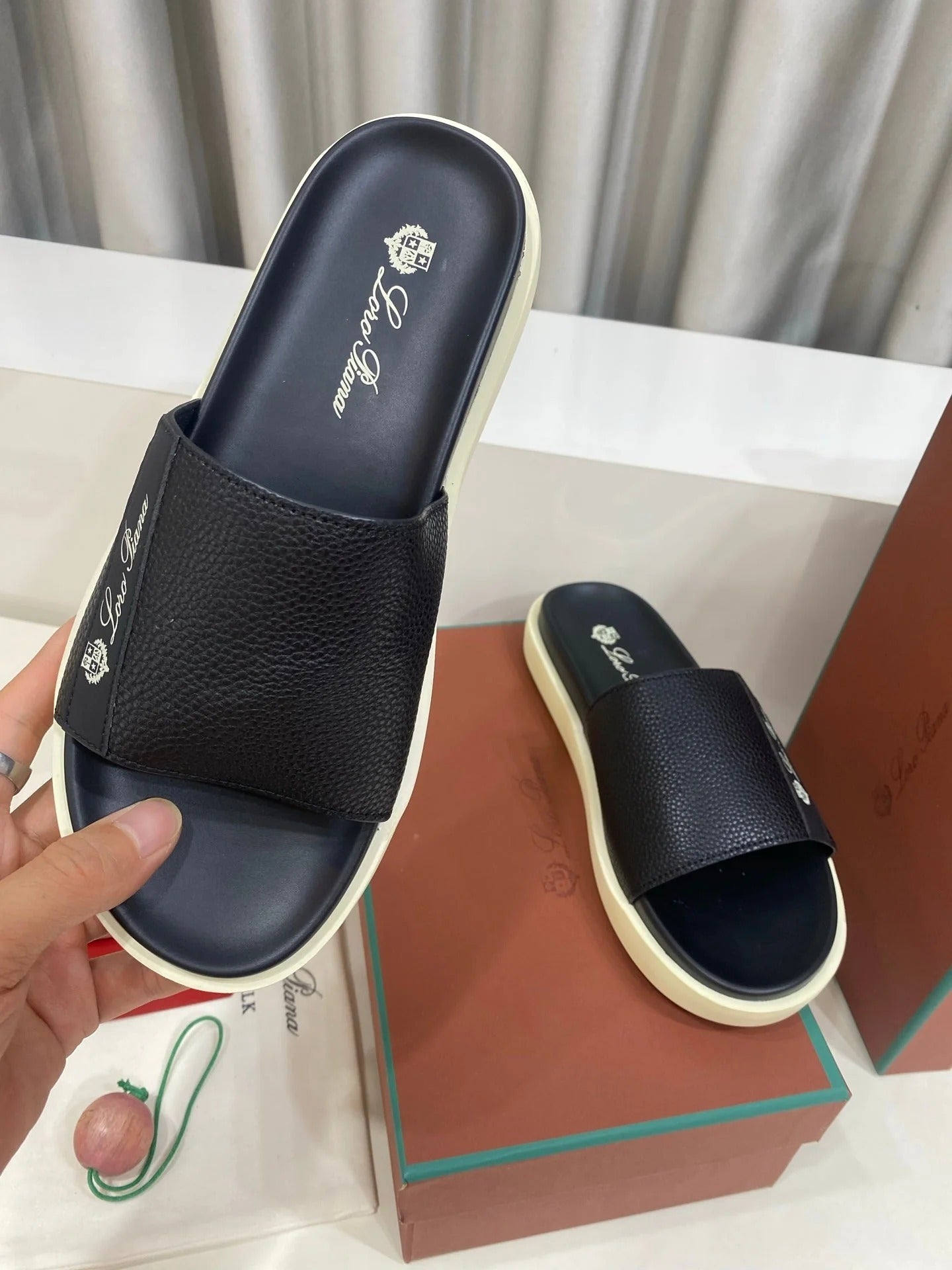 Loro Piana 2026 Slipper Suede Leather 911320