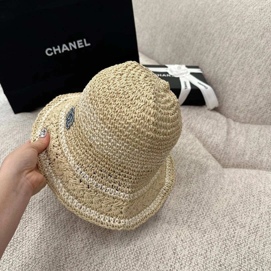 CC Straw Bucket Hat 214529