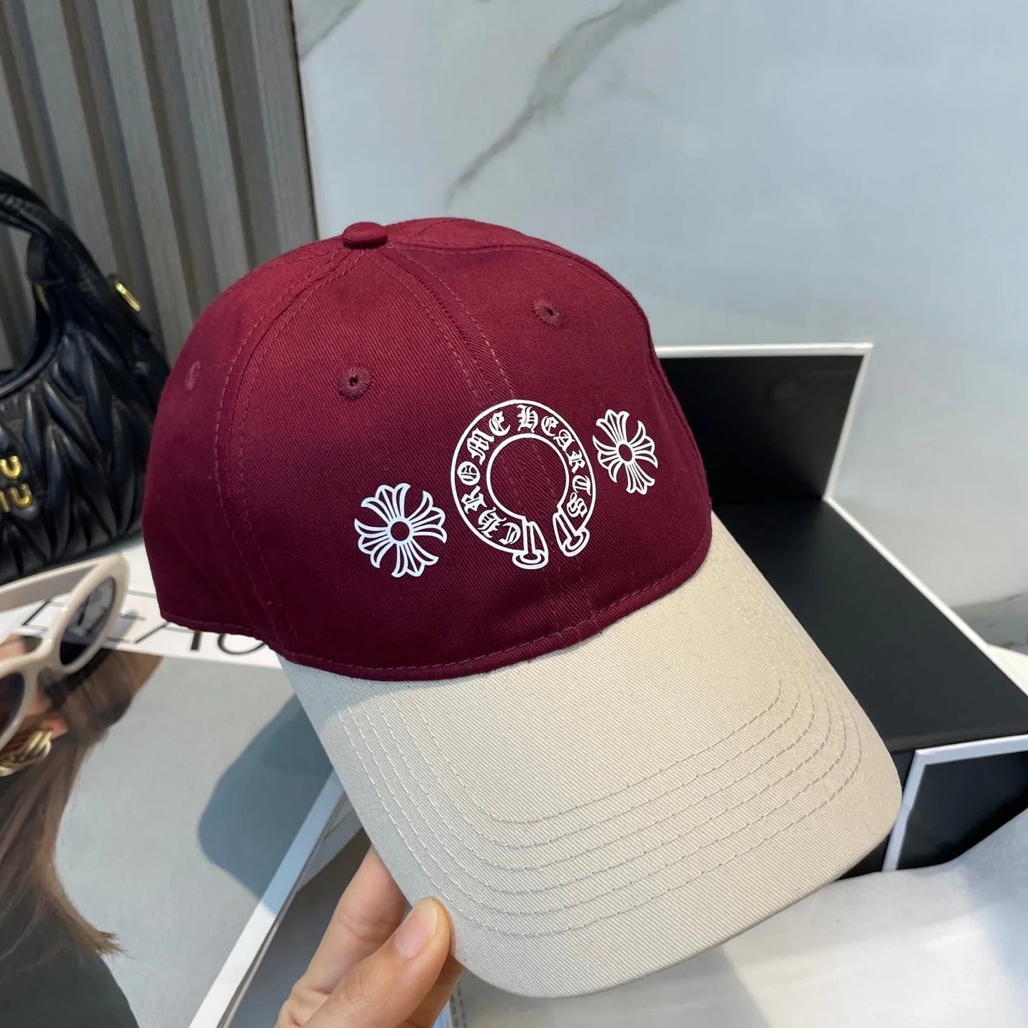 Chrome Hearts Cotton Baseball Cap 413120