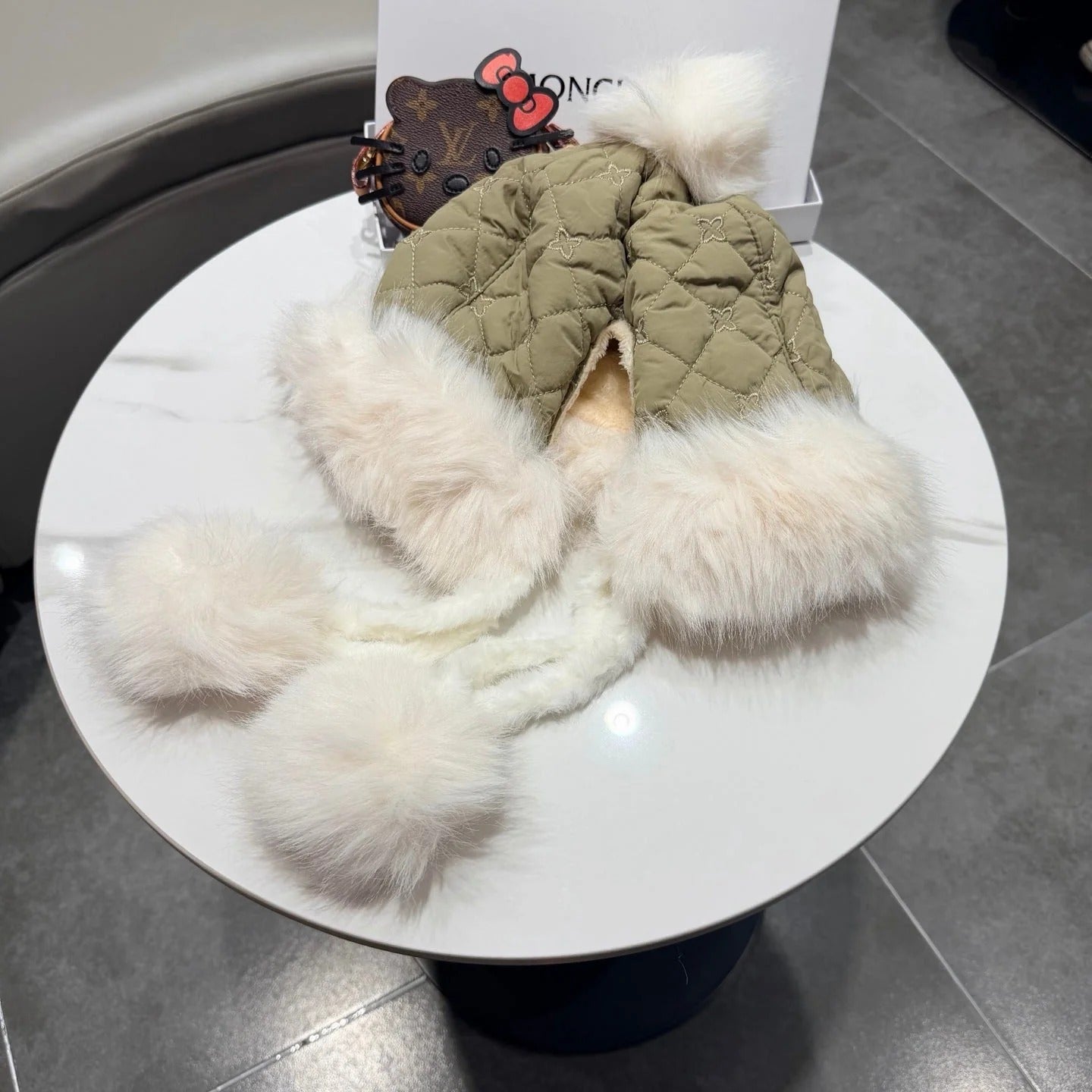 Mocler Fur Hat With Fluffy Ear Flaps