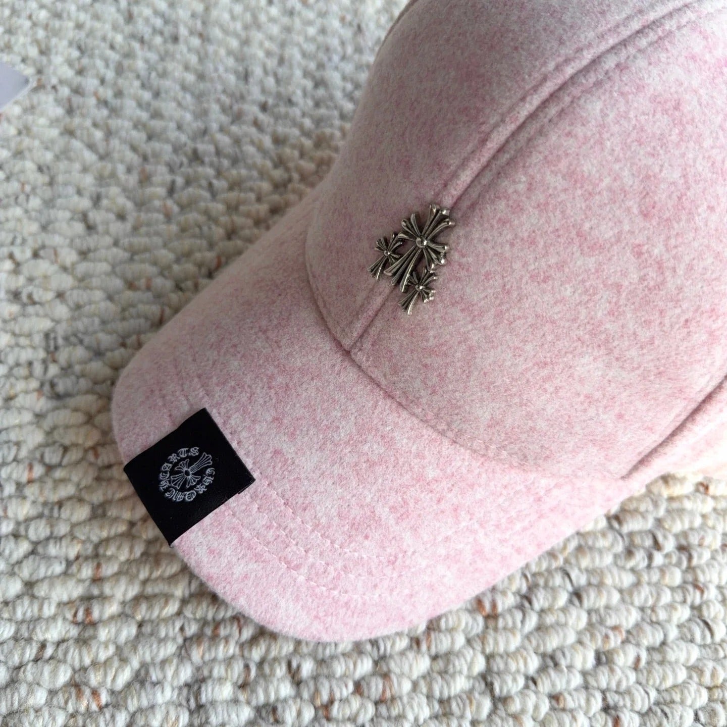 Chrome Hearts Wool Baseball Cap 413192