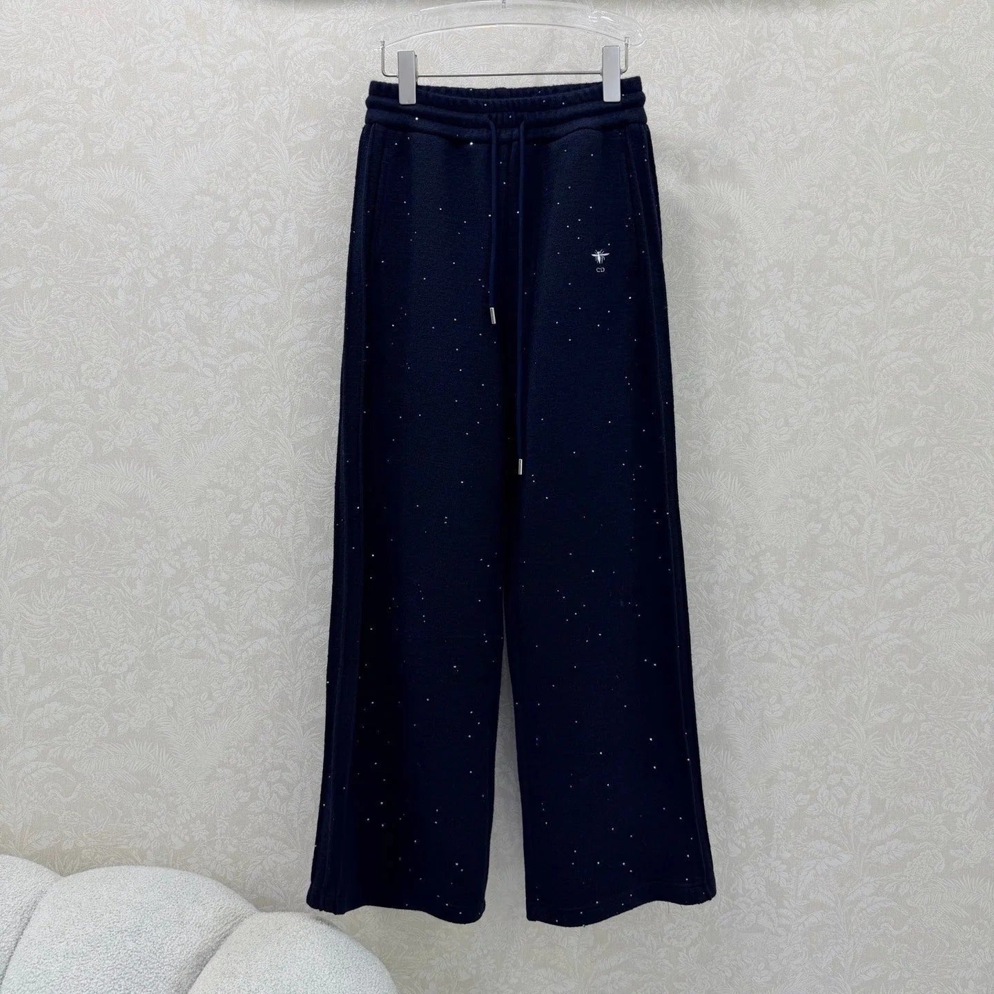 DIOR 25S SEQUIN WIDE-LEG PANTS 643
