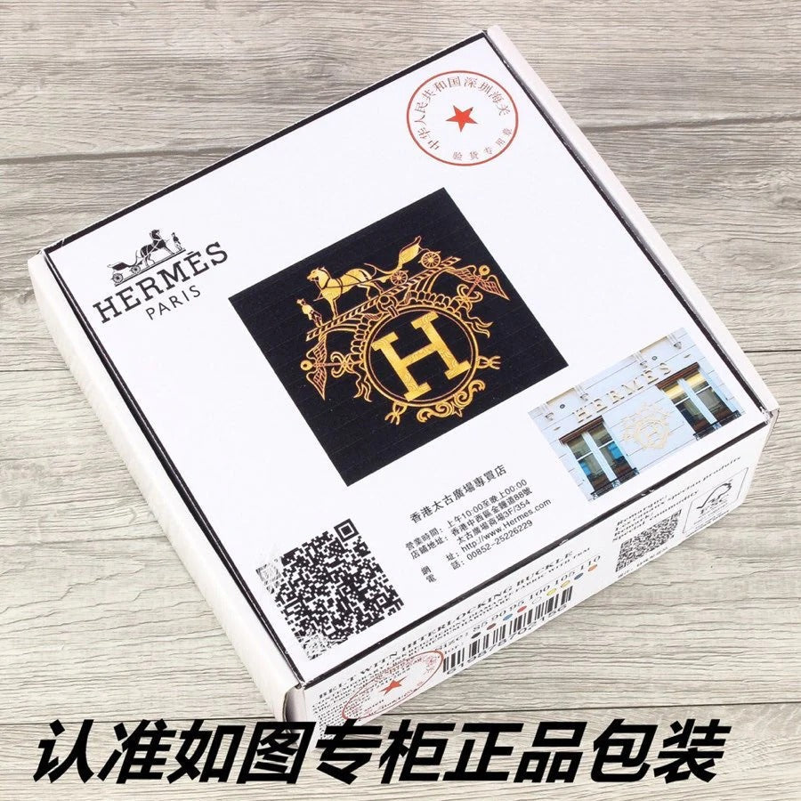 HM Constance Belt 38mm Black Cowhide Sliver Buckle 620194