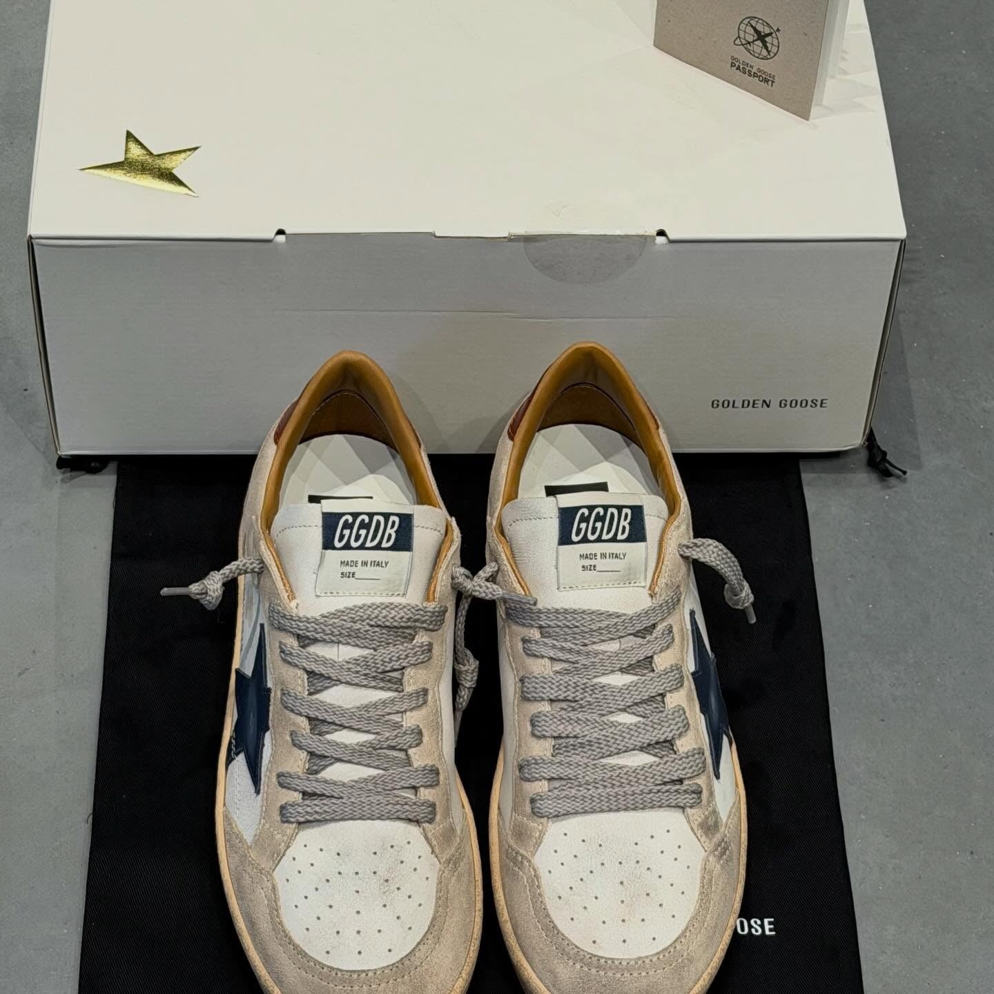 Golden Goose 26s Ball Star Sneakers Multicolor Leather Suede