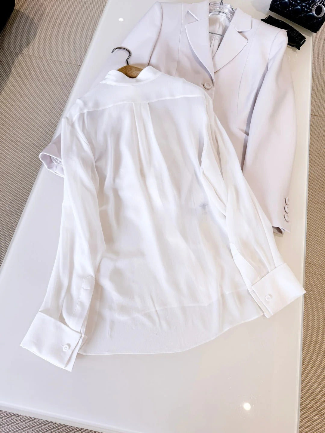 DIOR 25S PLEATED SHIRT 721