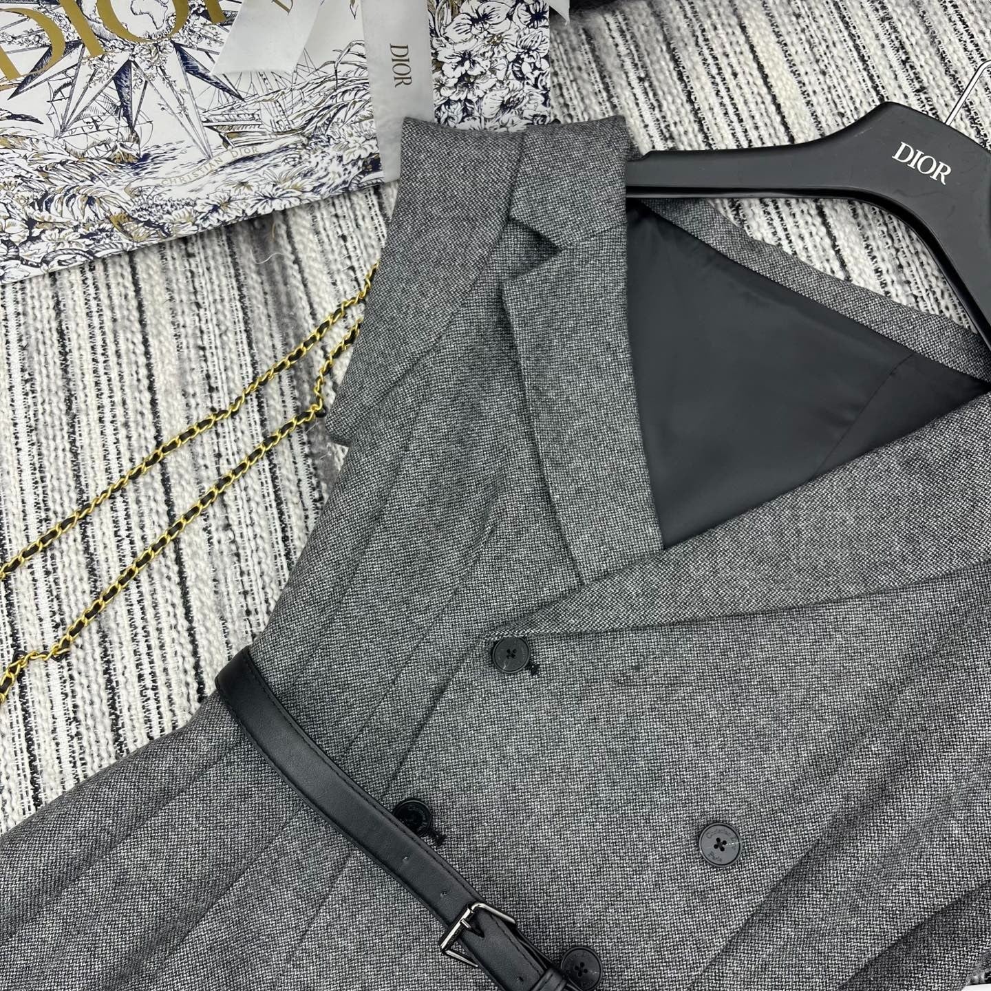 DIOR 25S VEST DRESS 802