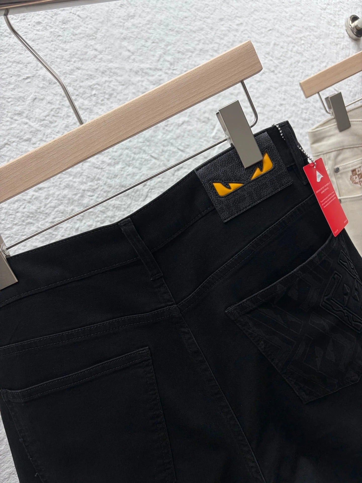 Fendi 2026 Men's Jeans Black Denim 737208