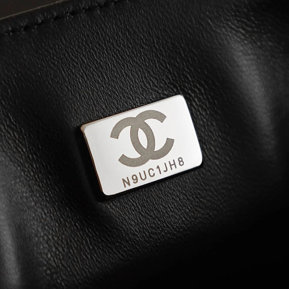 Chanel 2026 Classic Flap Bag 20cm With Sparkling Stones Leather