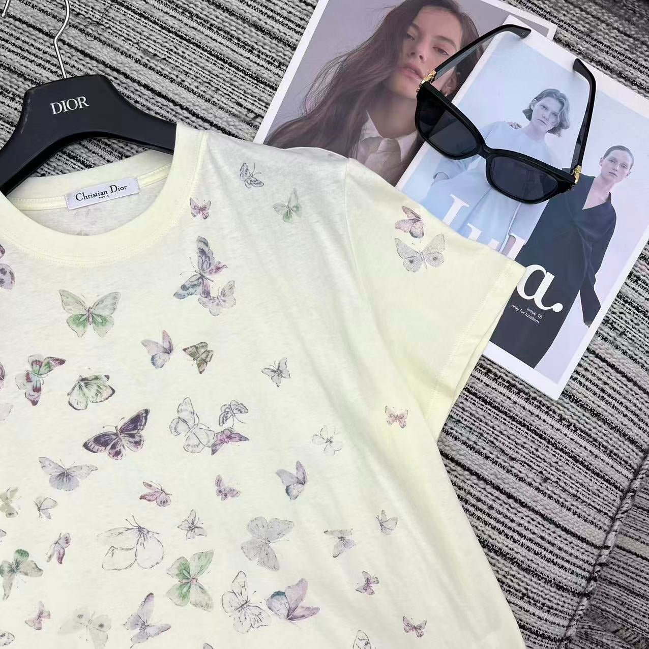 DIOR 25S SHORT-SLEEVE CREW NECK T-SHIRT 839