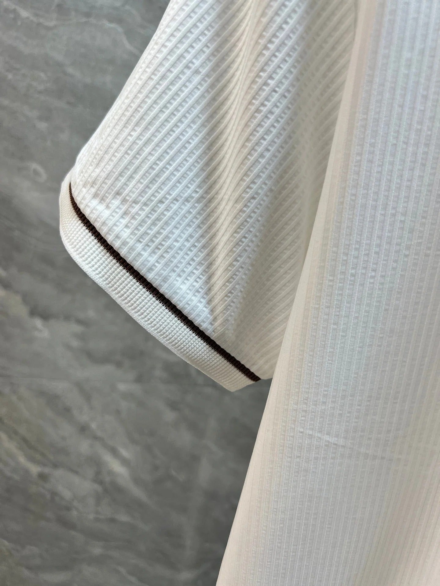 CD 2026 Short-Sleeve Polo Shirt Cotton Ribbed 316770