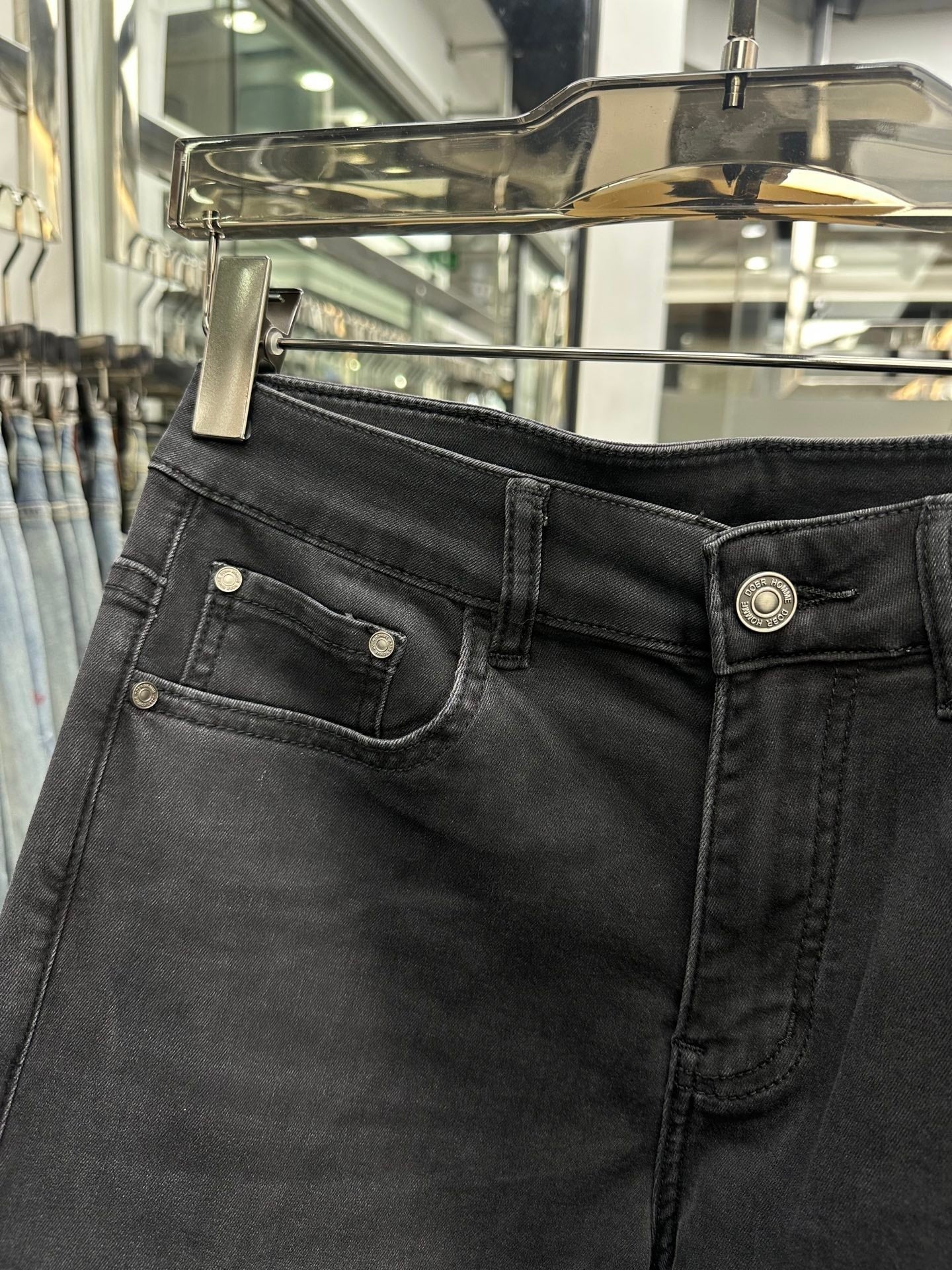 CD 2026 Pants Jeans Black Denim Fabric 317773