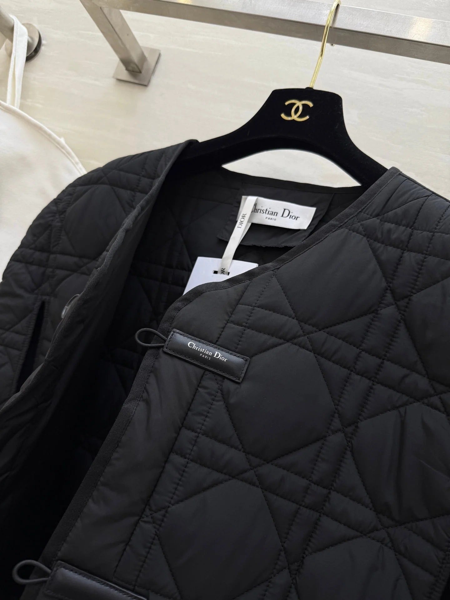 DIOR 25S LONG QUILTED COAT 780