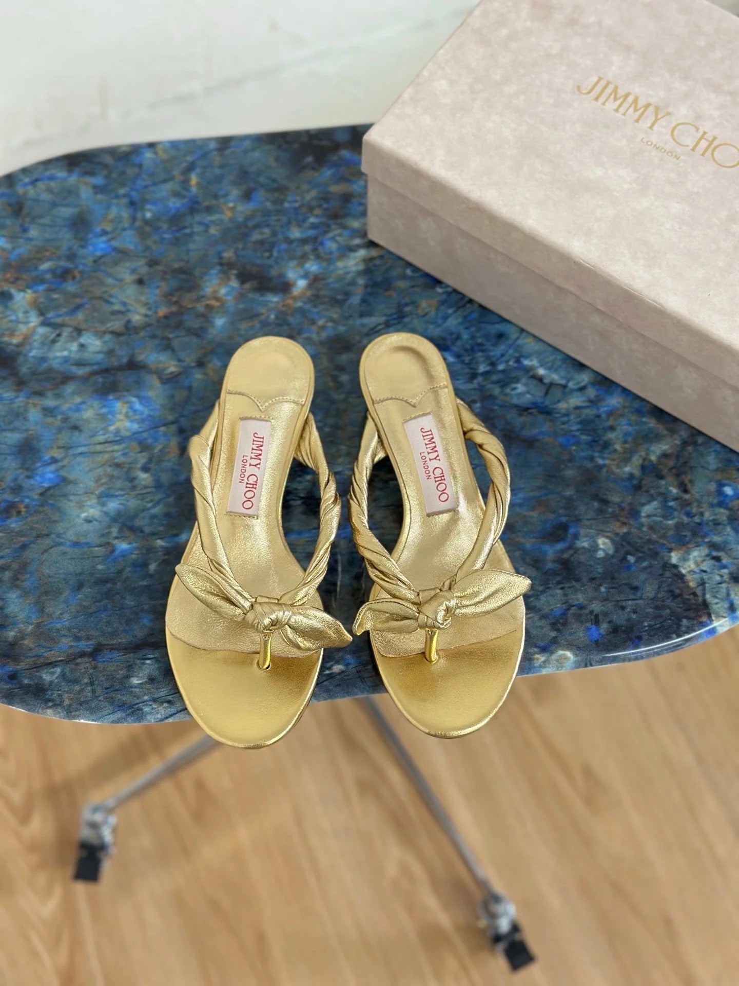 Jimmy Choo 2026 Liss Sandals 30mm Sheepskin 929069