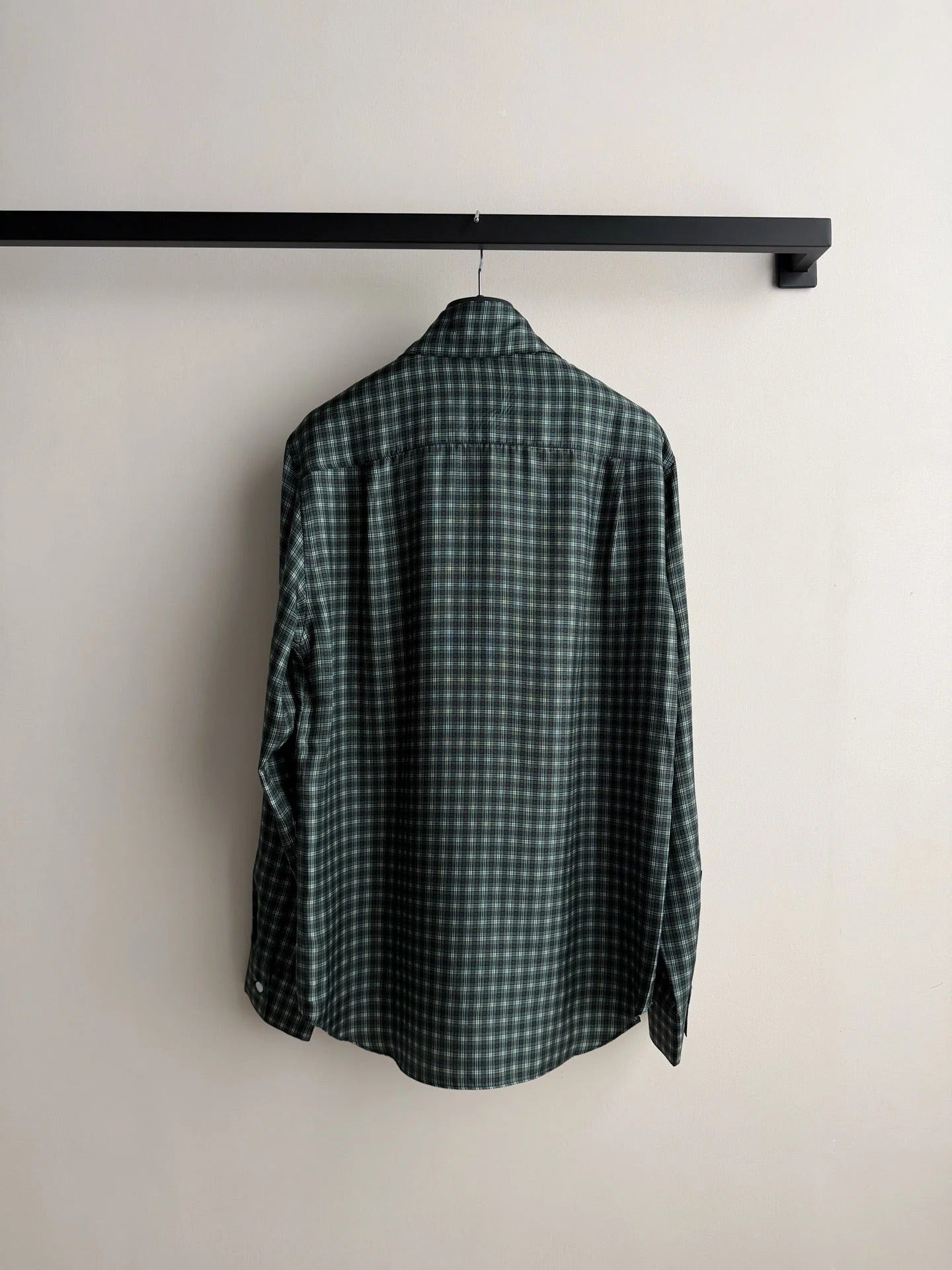 Dior 2026 Bow Shirt Green Cotton