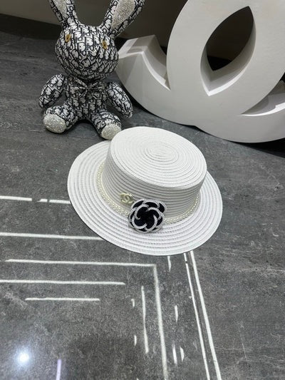 Chanel Straw Hat With Flower 262141