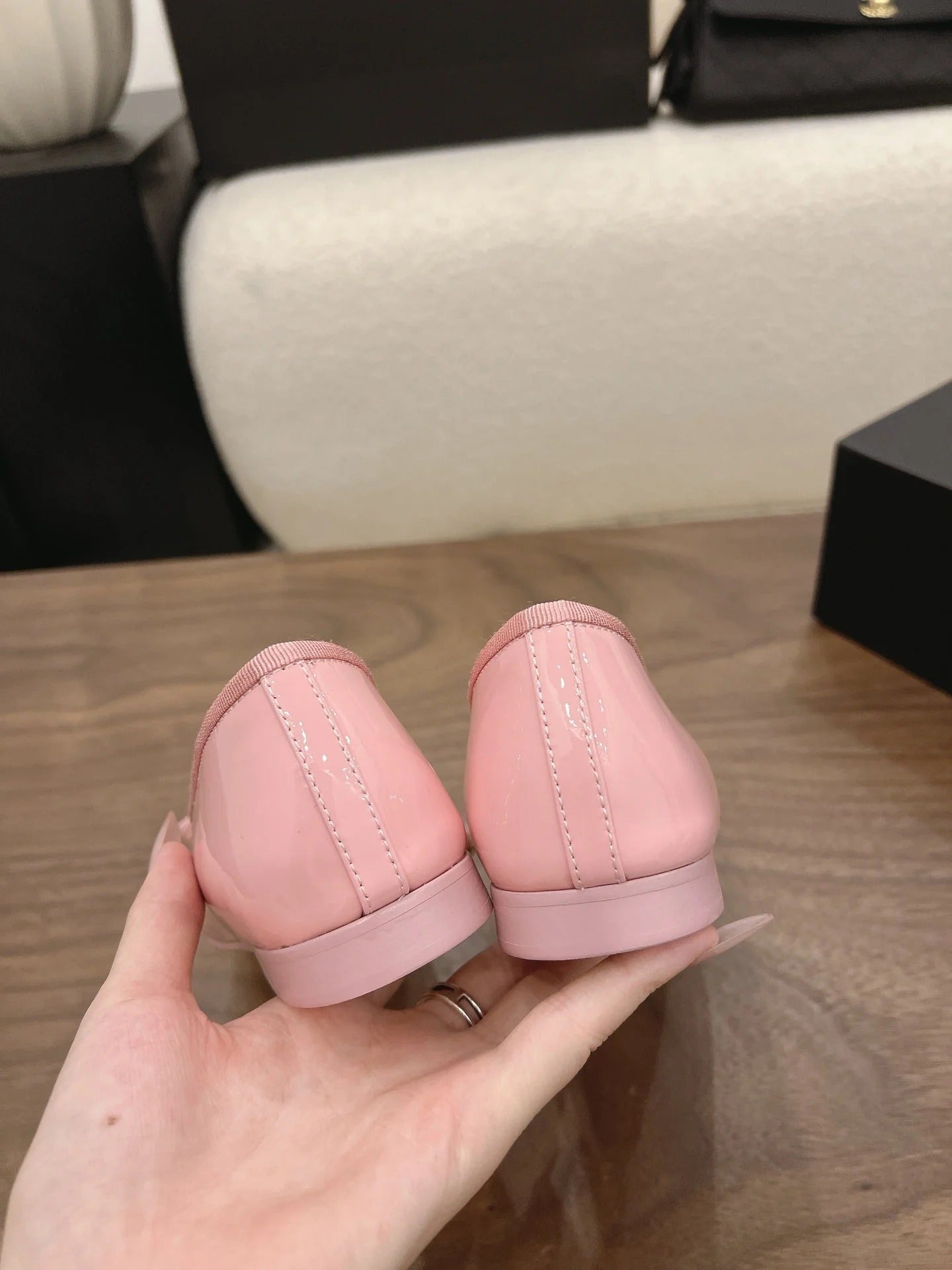 Chanel 2026 Ballet Flat Patent Leather 897526