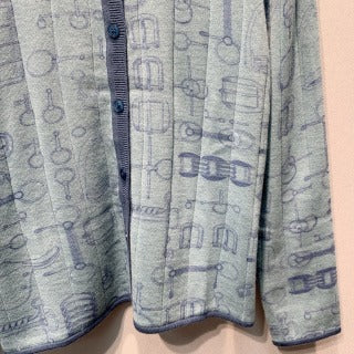HM 26s Printed Knit Cardigan 406266