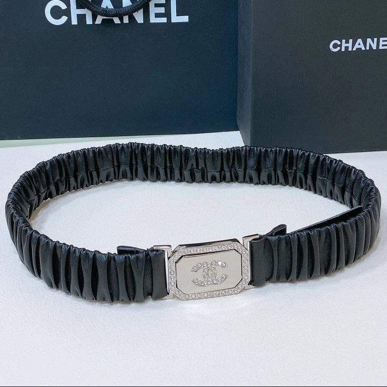 Chanel 2026 Stretchy Belt 30mm Calfskin 208807