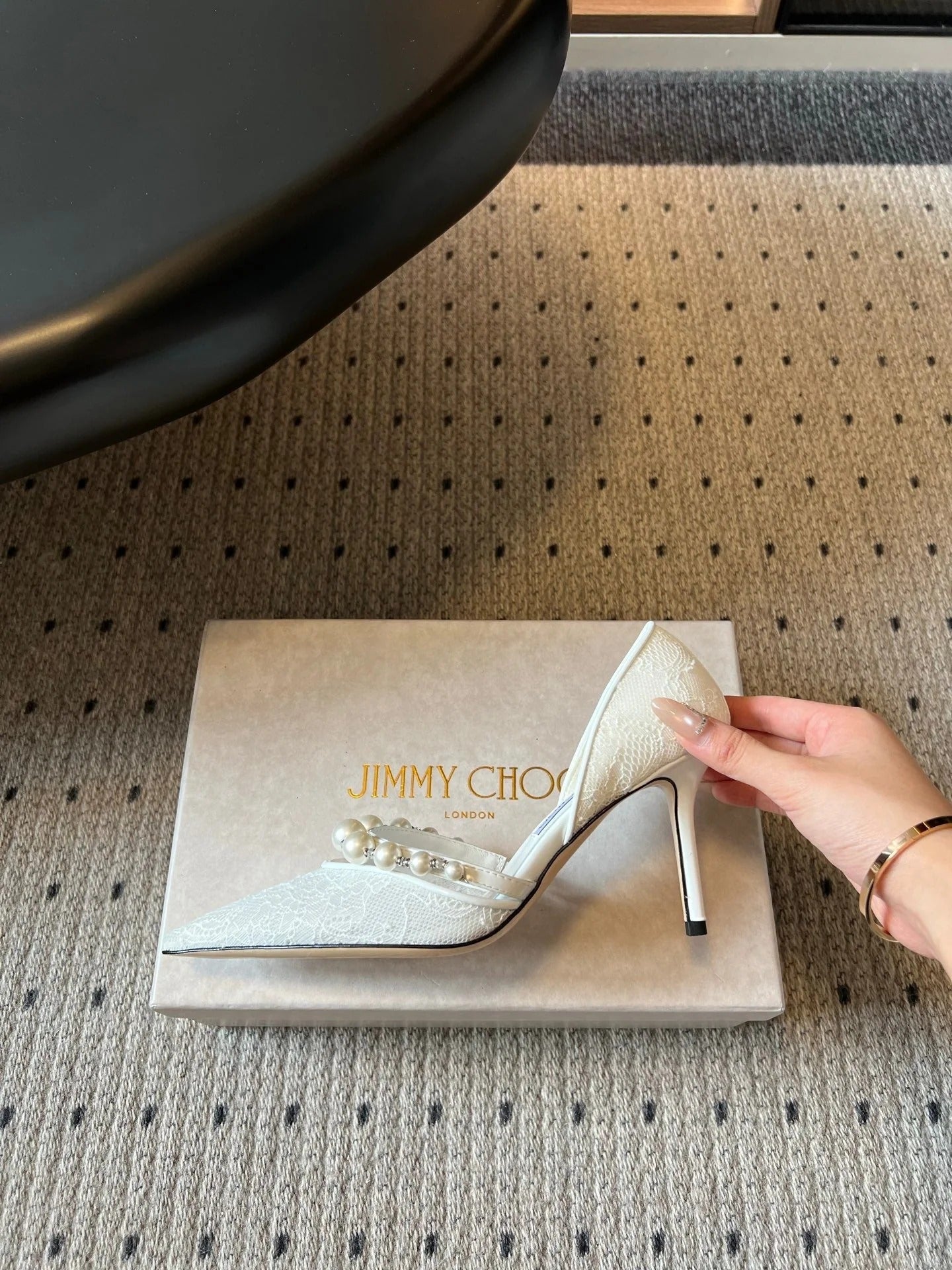 Jimmy Choo 2026 Aurelie Pumps 85mm Lace 933902