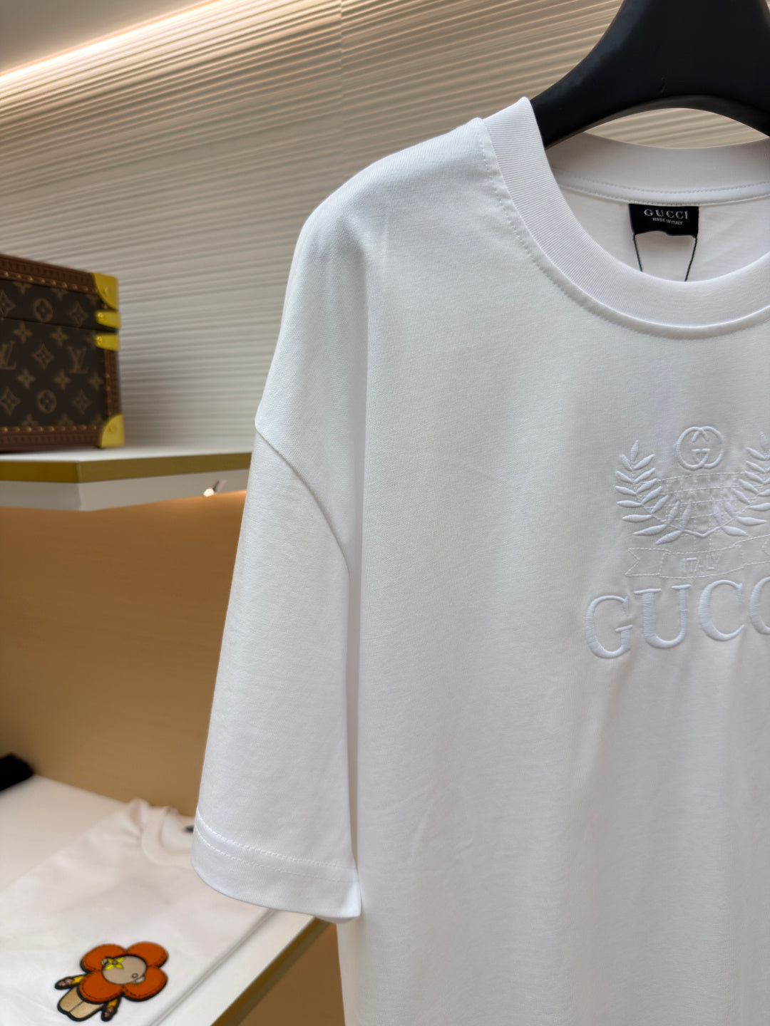 Gucci 26s Short-Sleeve Crewneck Knit T-Shirt 484