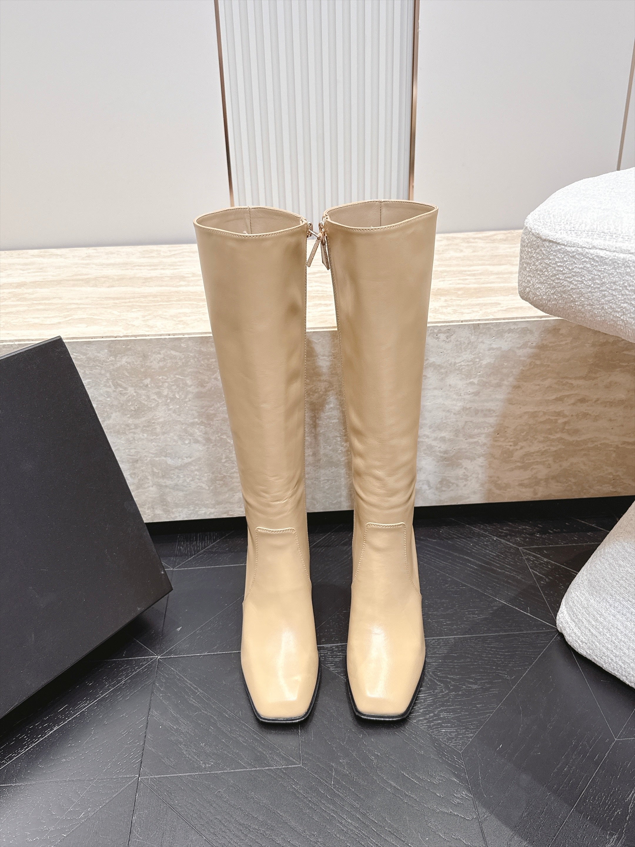 CC Autumn/Winter 2026 Boots 7cm Beige Calfskin 954128