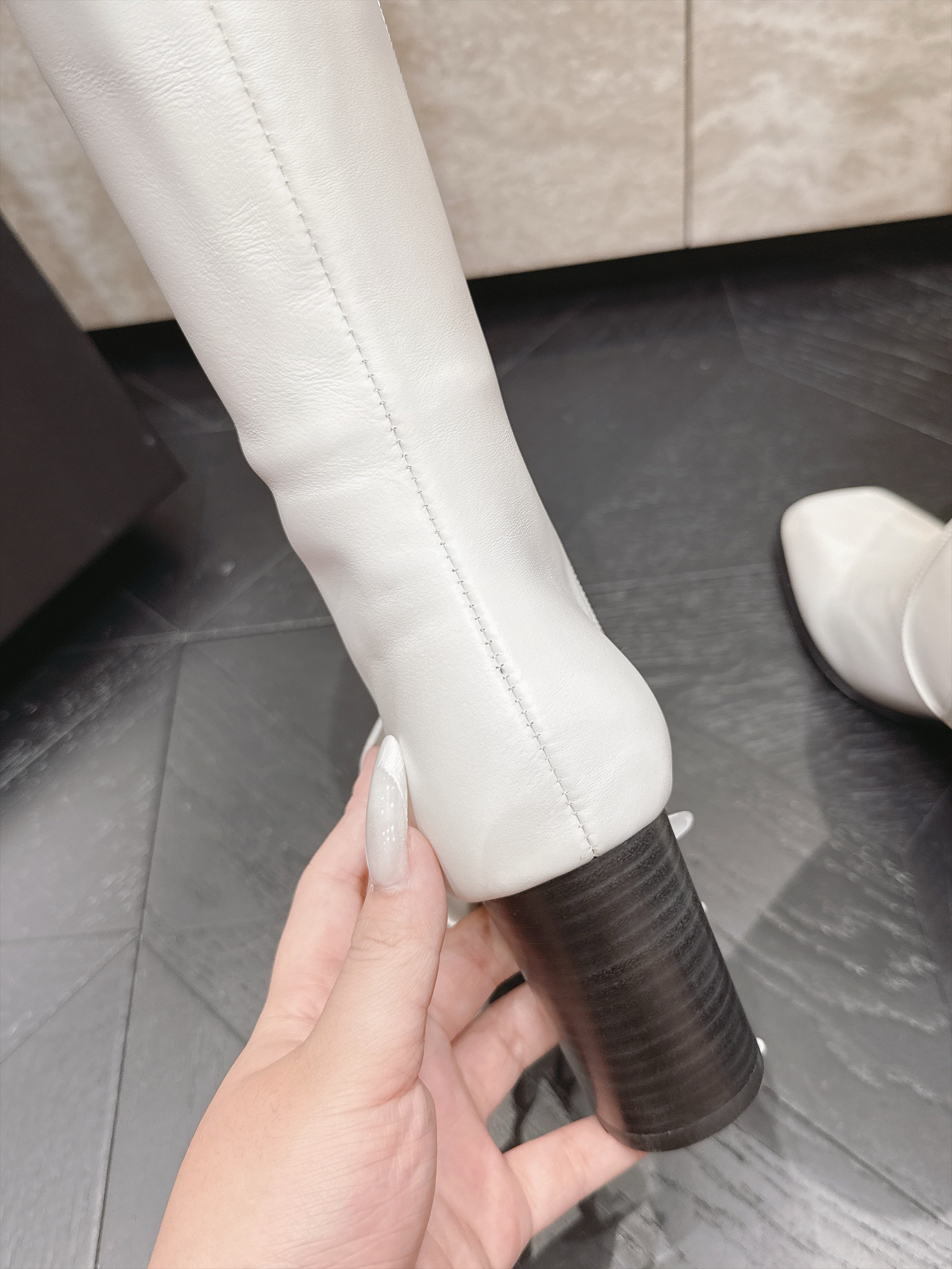 CC Autumn/Winter 2026 Boots 7cm White Calfskin 954130