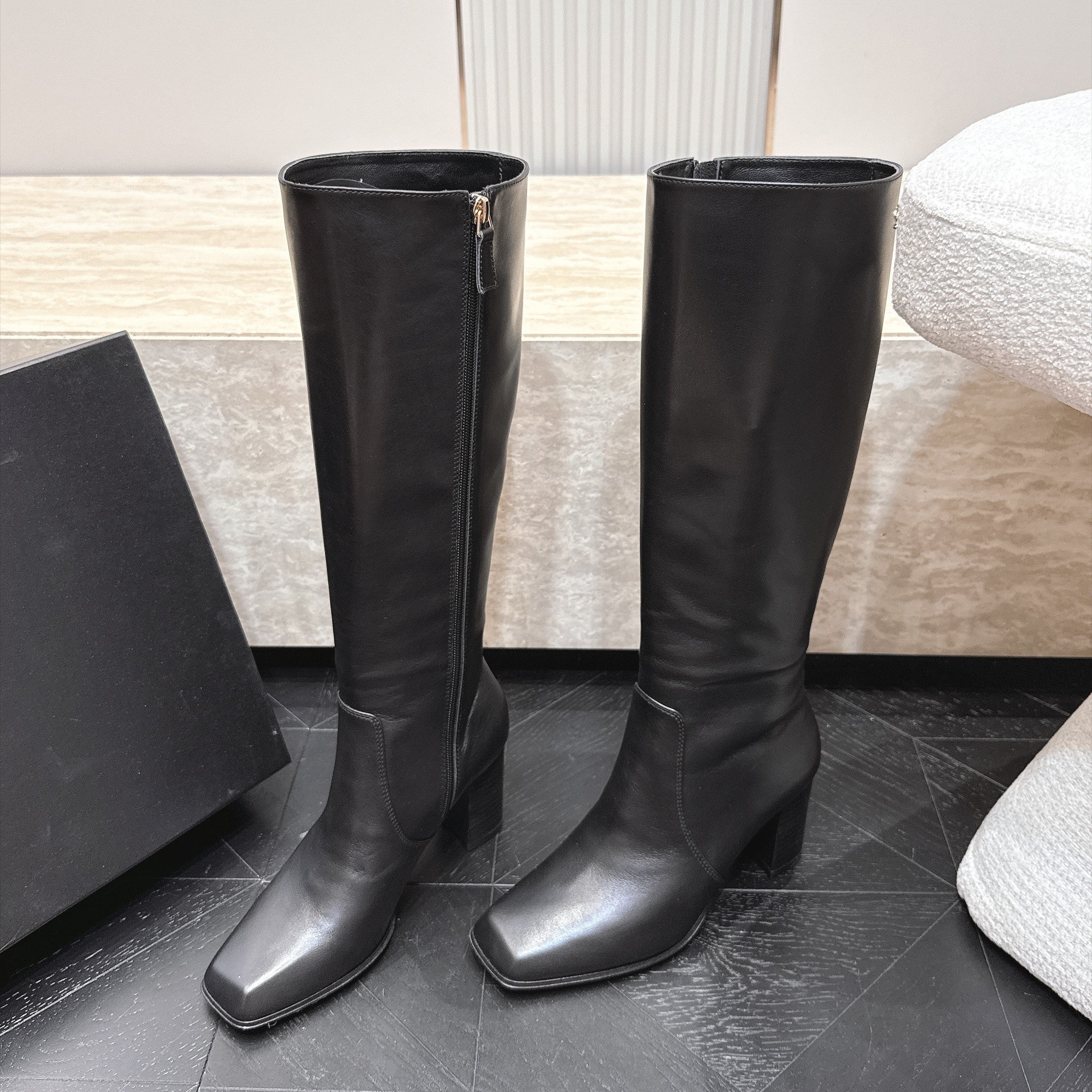CC Autumn/Winter 2026 Boots 7cm Black Calfskin 954131