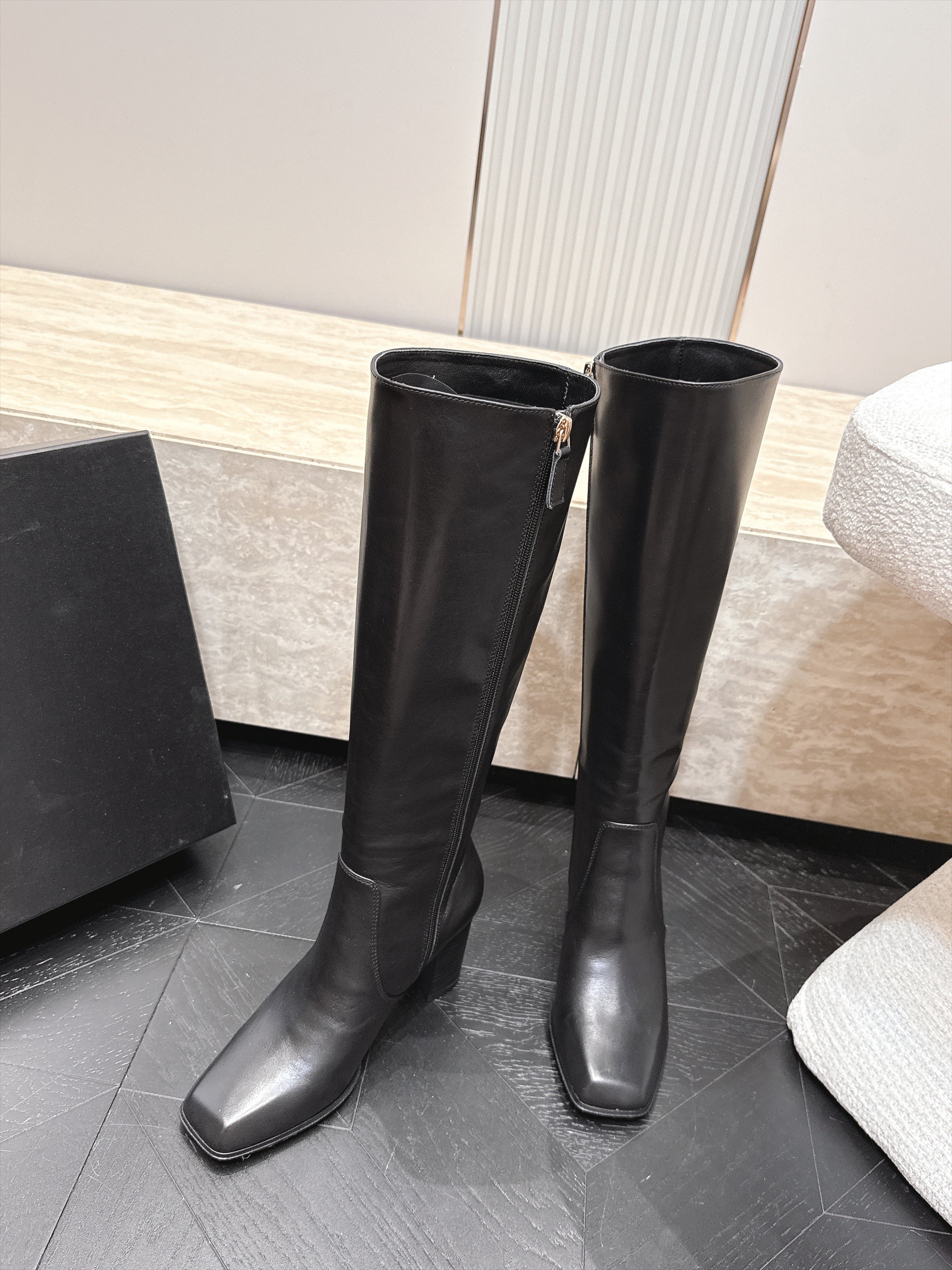 CC Autumn/Winter 2026 Boots 7cm Black Calfskin 954131