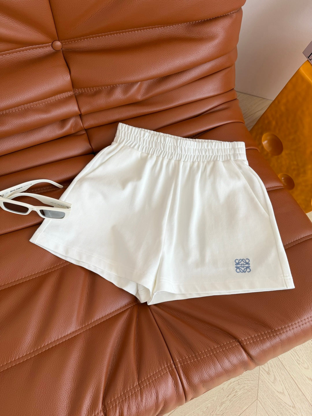 Loewe Essential Set Top & Short White Lyocell 396170