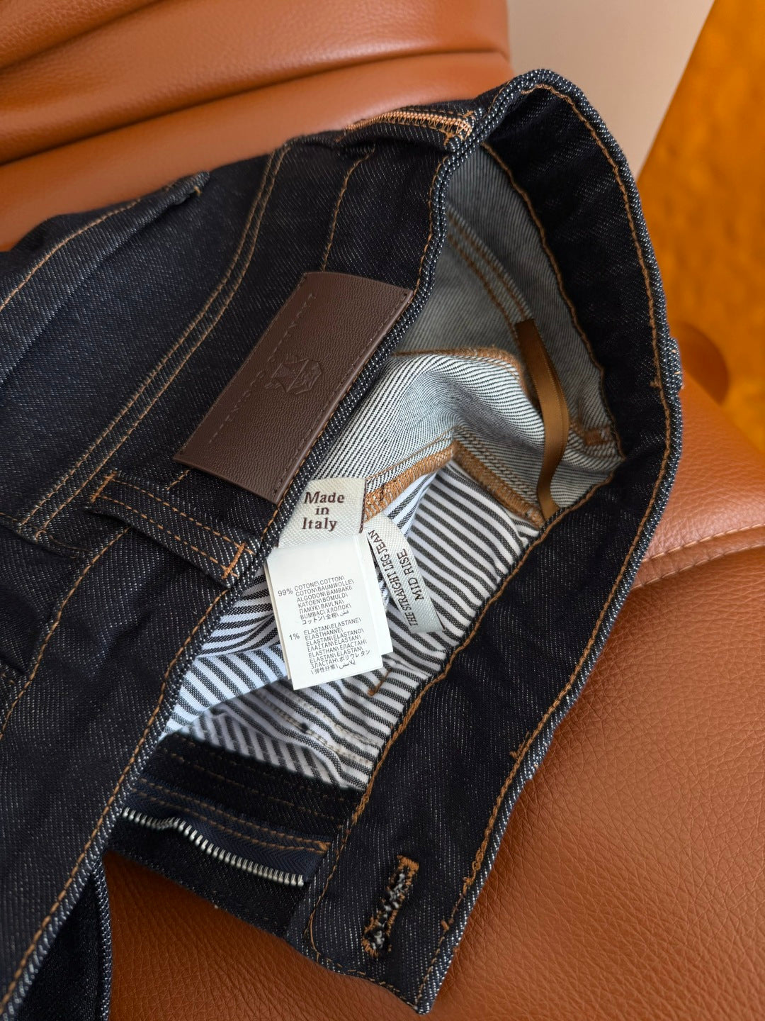 Brunello Cucinelli 26s Dark Blue Jeans 412200