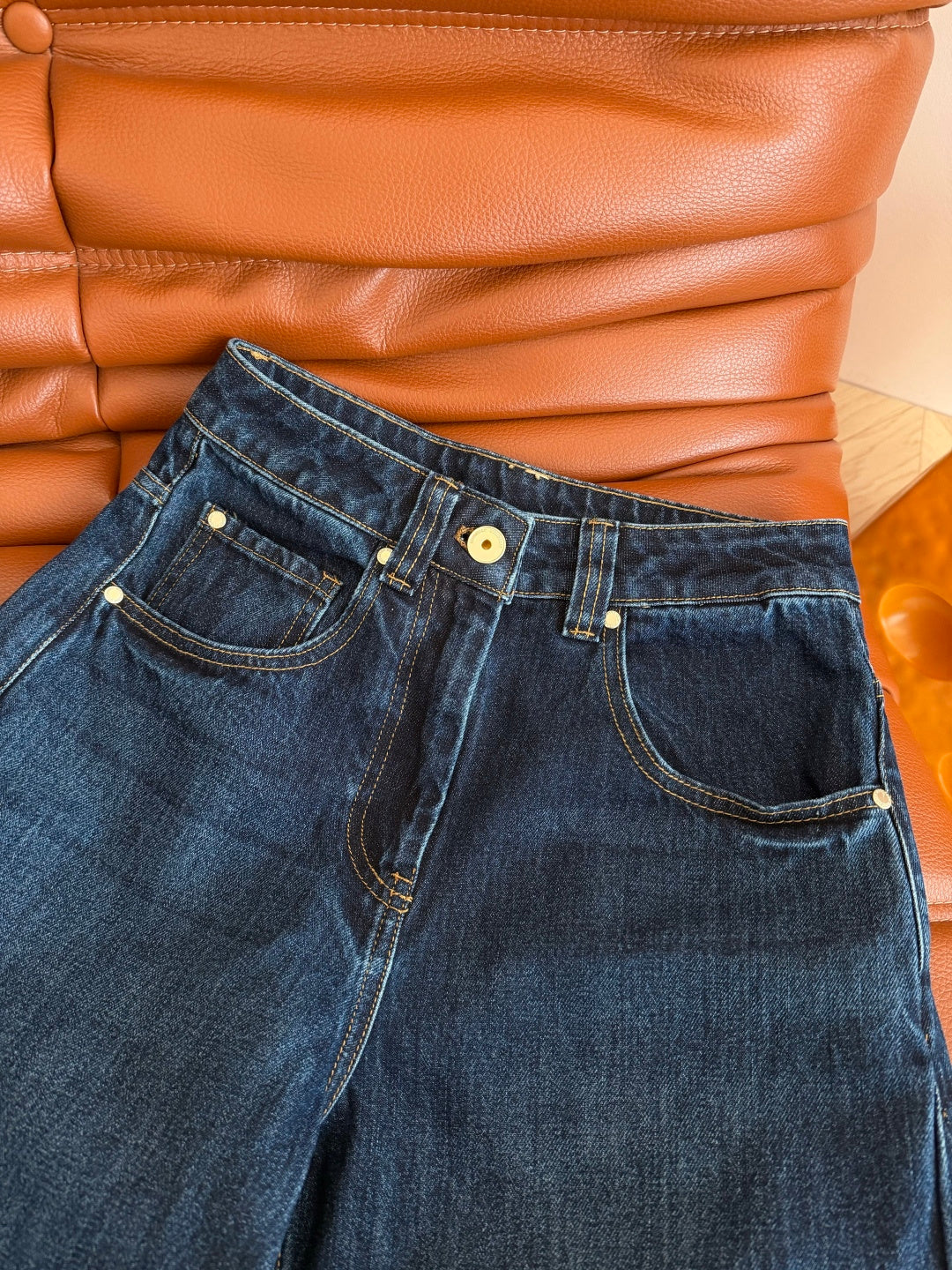 BC 26s Wide-Leg Jeans Dark Blue Denim 424256