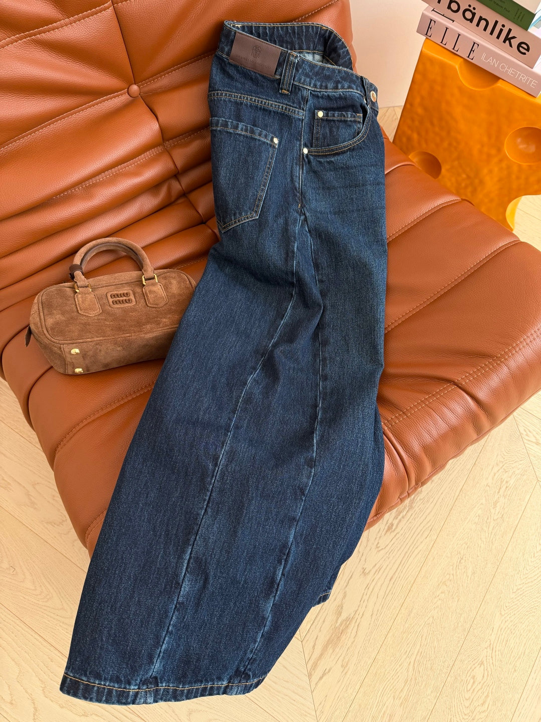 BC 26s Wide-Leg Jeans Dark Blue Denim 424256