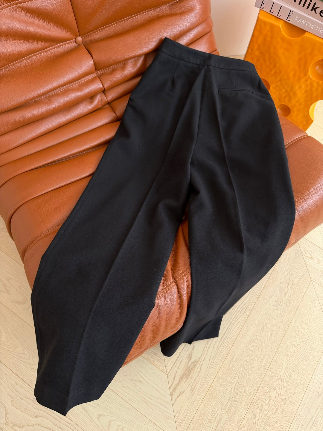 CC 26s Trousers Black Wool 441229