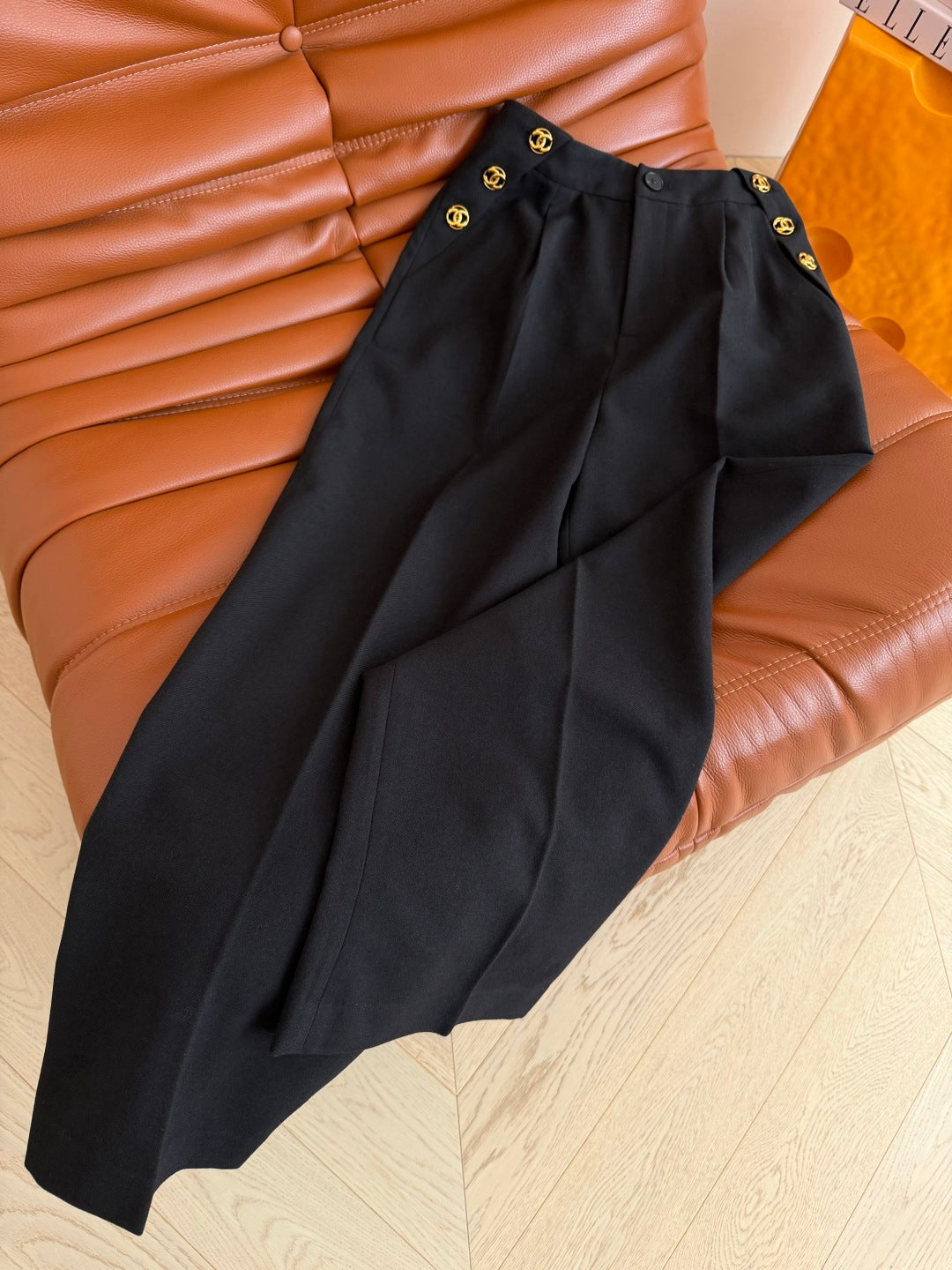 CC 26s Trousers Black Wool 441229