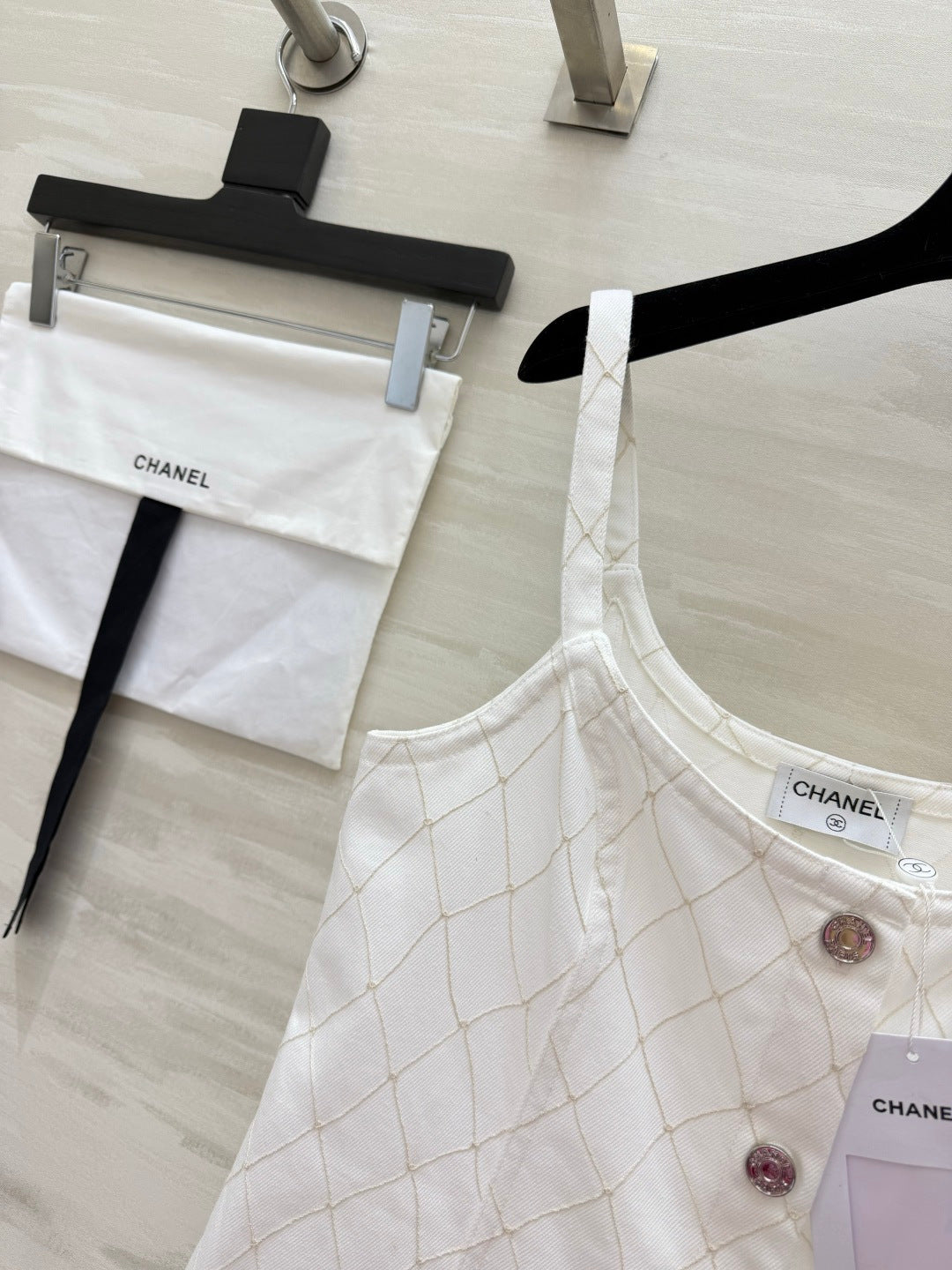 CC 26s Coco Beach Slip Dress White Cotton 397004