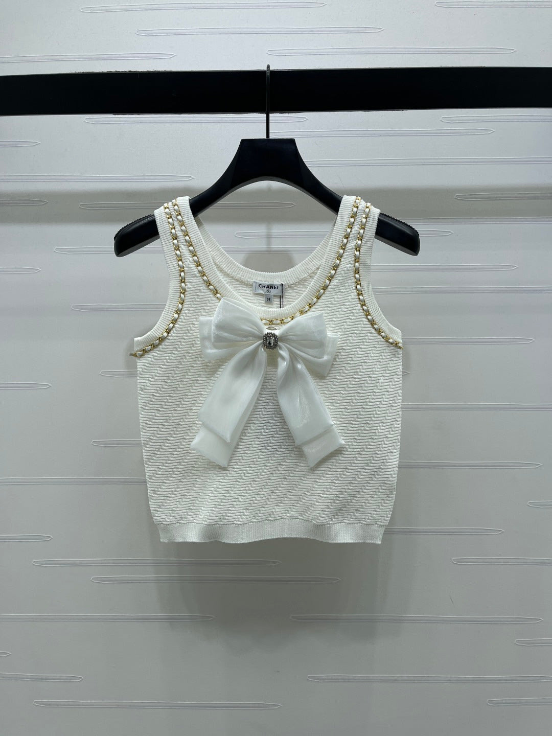 CC 26 Spring/Summer Top White Wool Yarn 343440