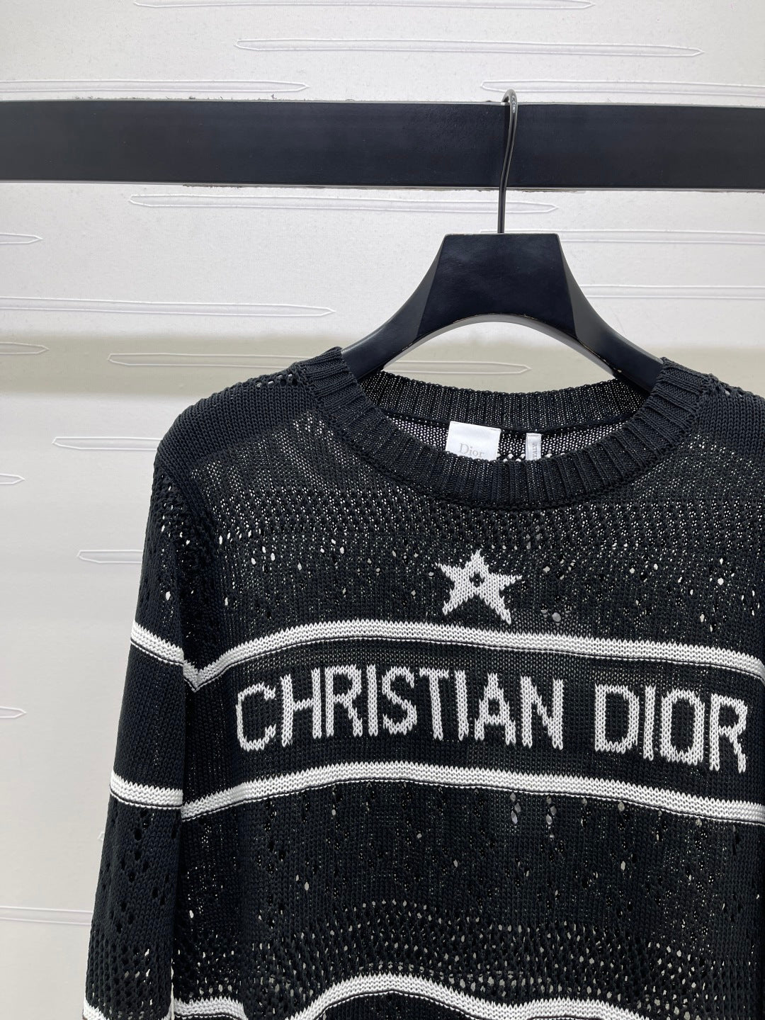 CD 26s Short-Sleeved Sweater Black Wool 410777