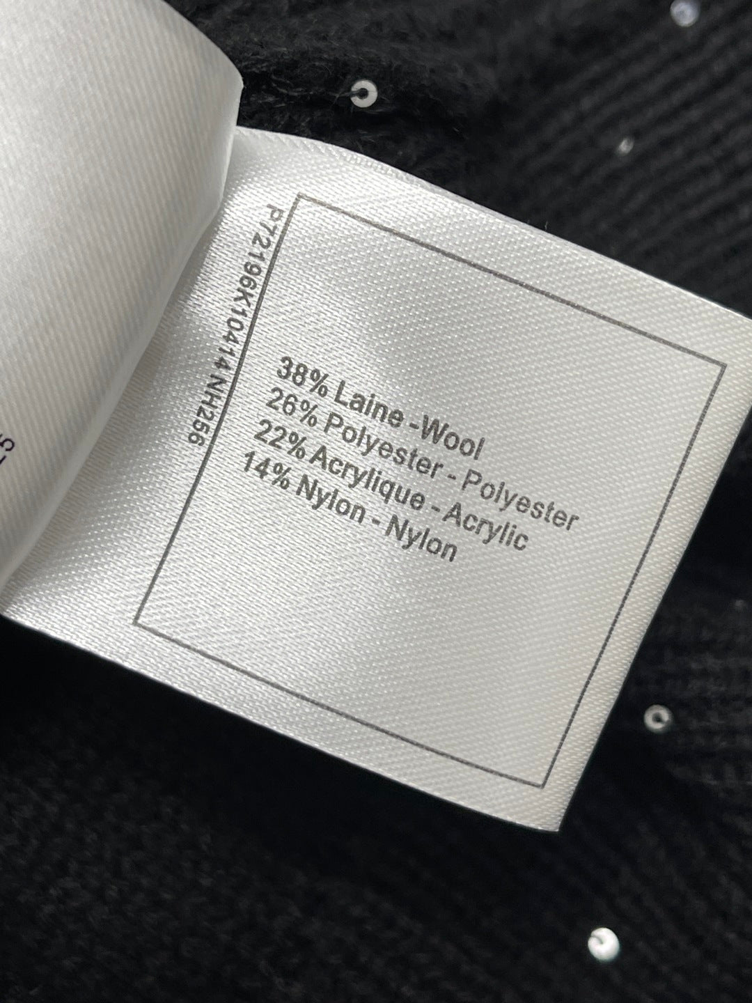 Chanel 26s Sequined Embellished Cardigan 439881