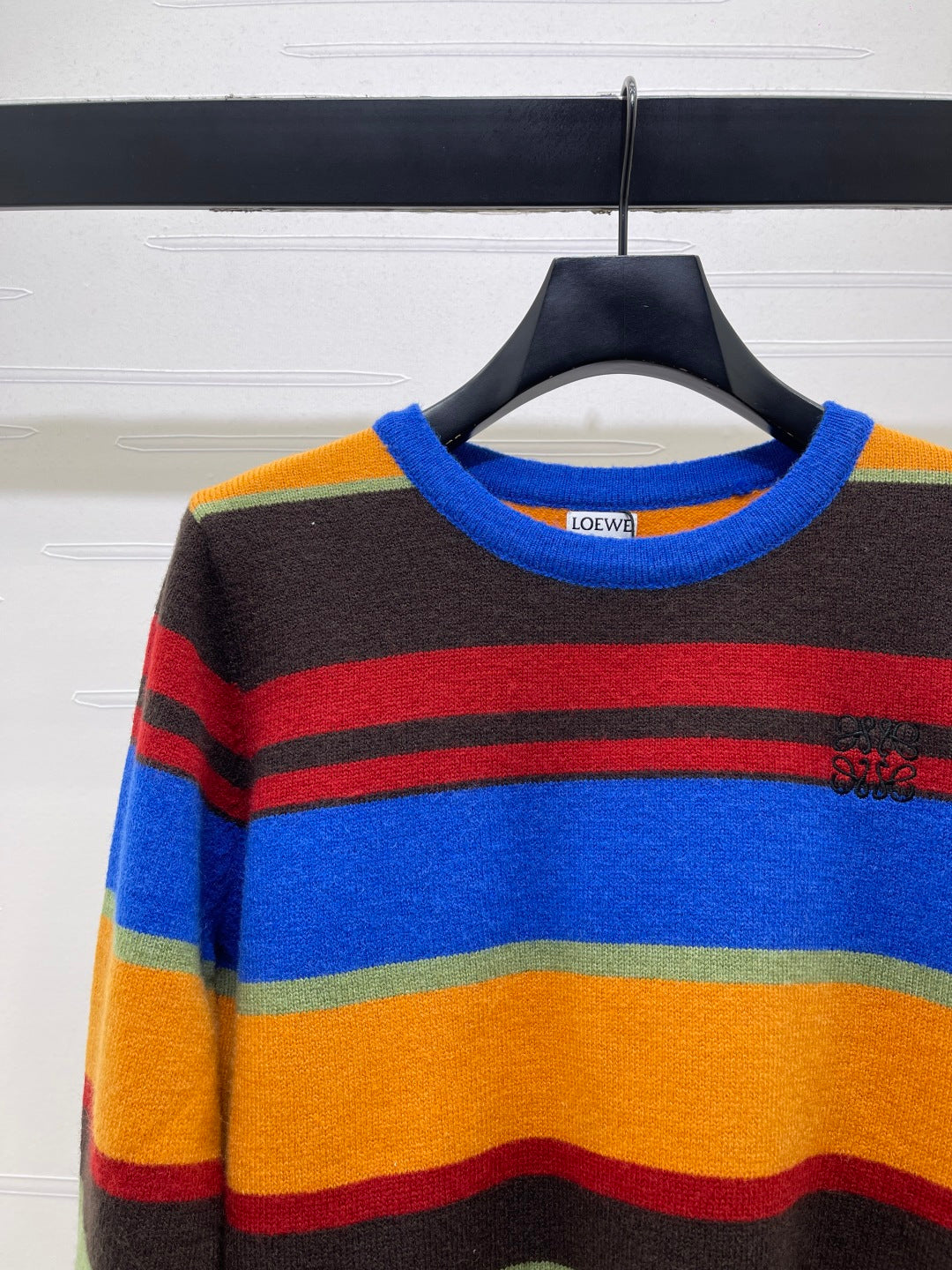 Loewe Multicolor Striped Knit Sweater 439926
