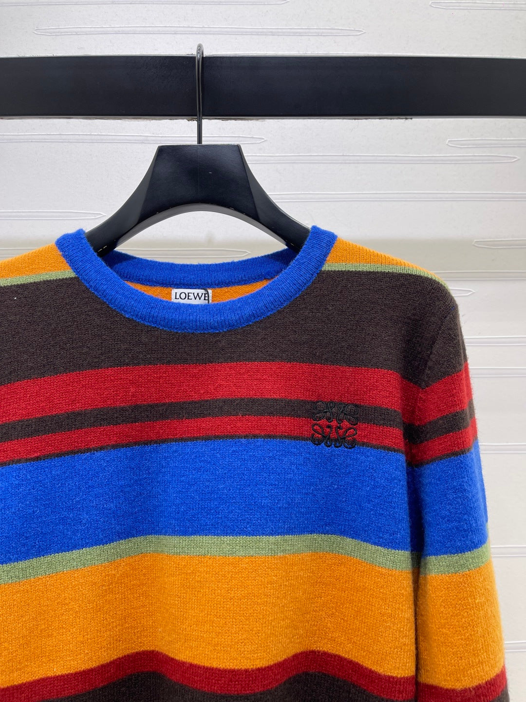 Loewe Multicolor Striped Knit Sweater 439926