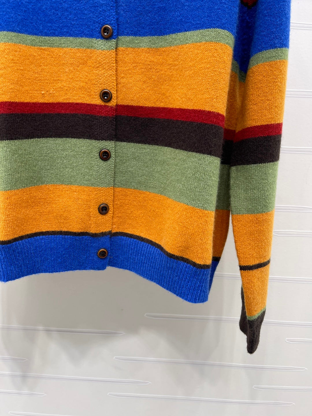 Loewe 26s Multicolor Striped Knit Cardigan 439922