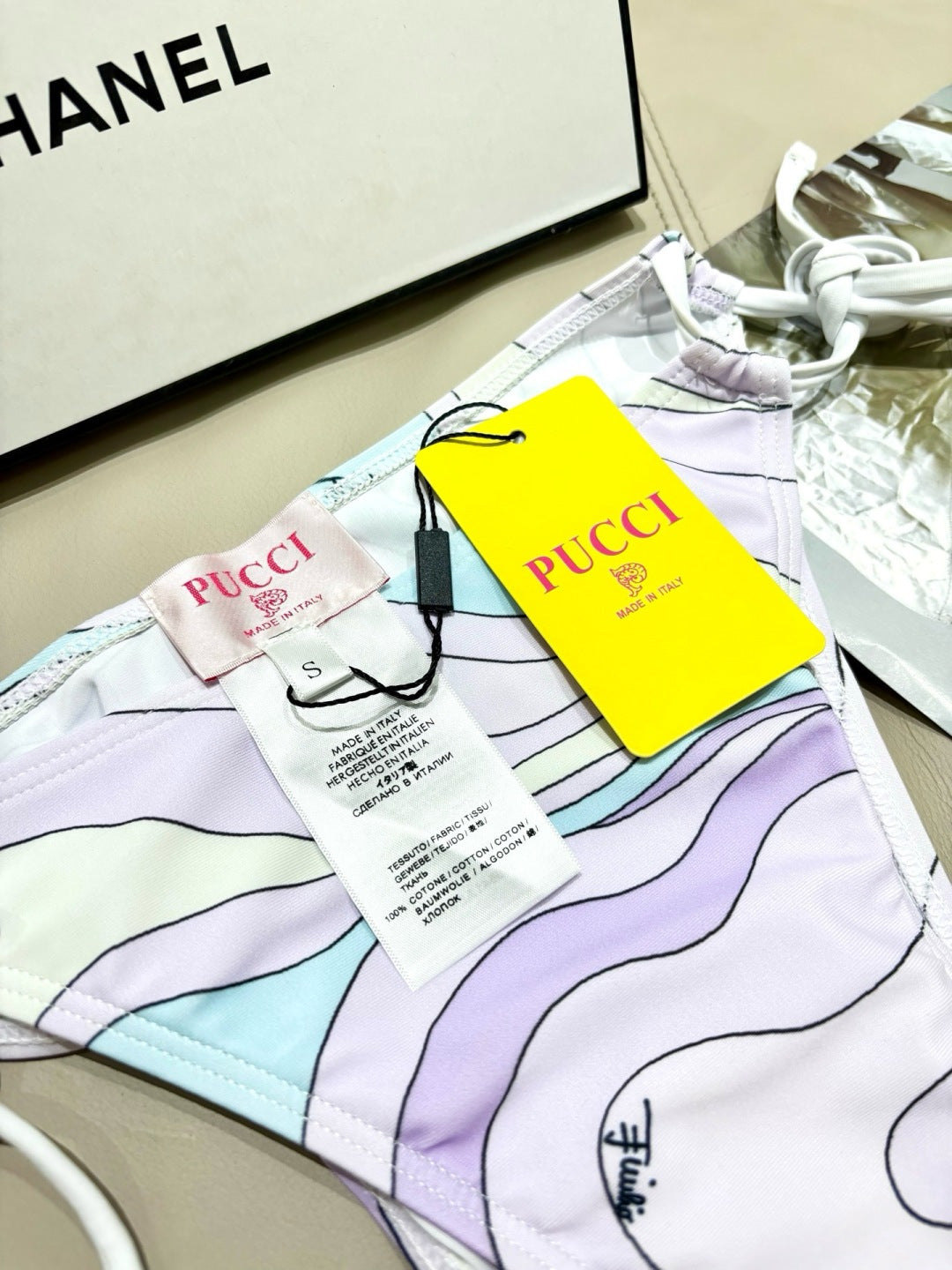 Pucci Three-Piece Bikini 339054