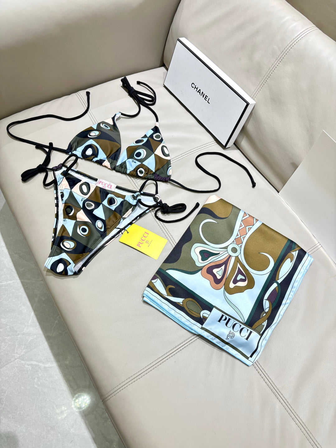 Pucci Three-Piece Bikini 339063