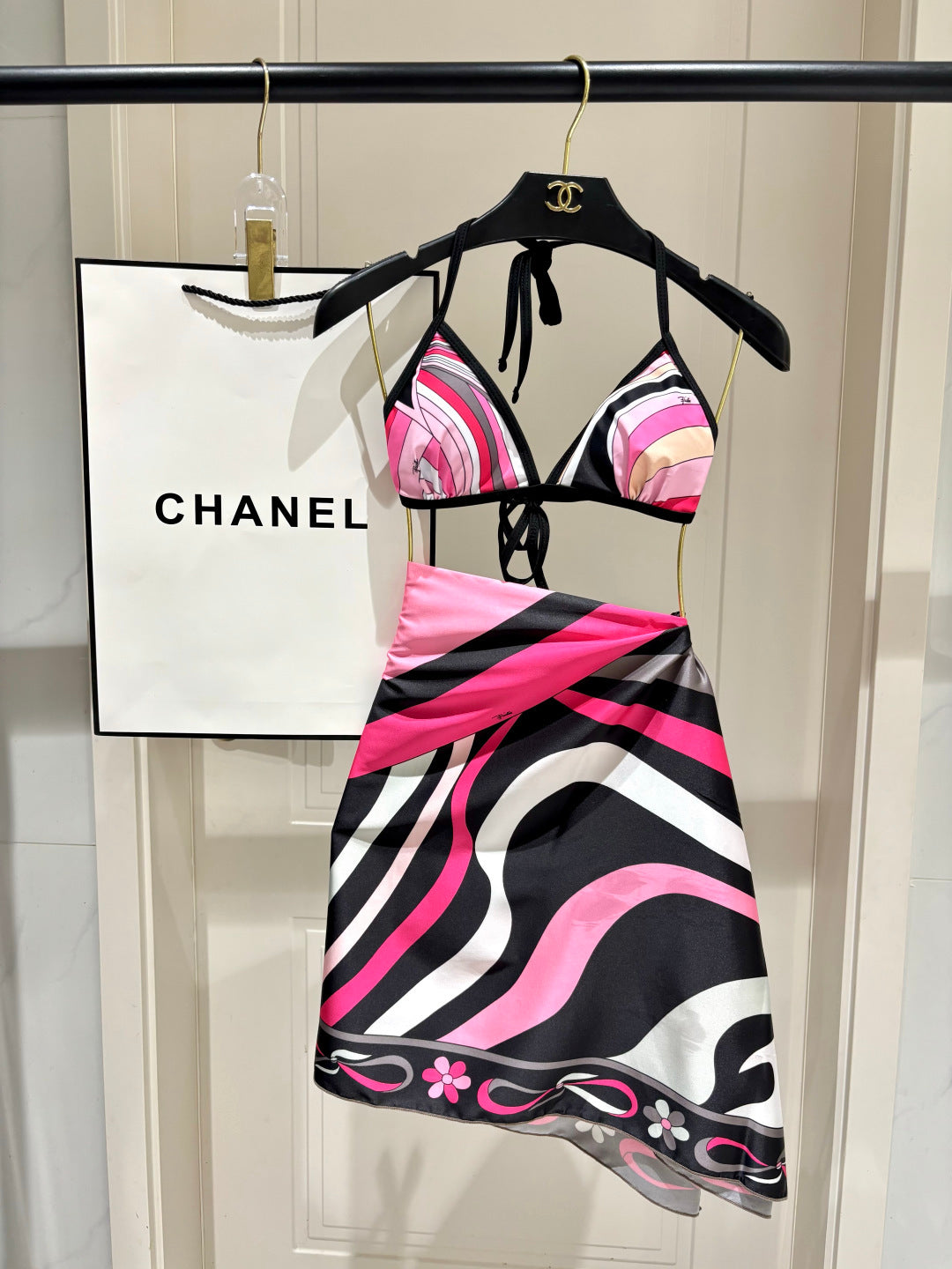 Pucci Three-Piece Bikini 339065
